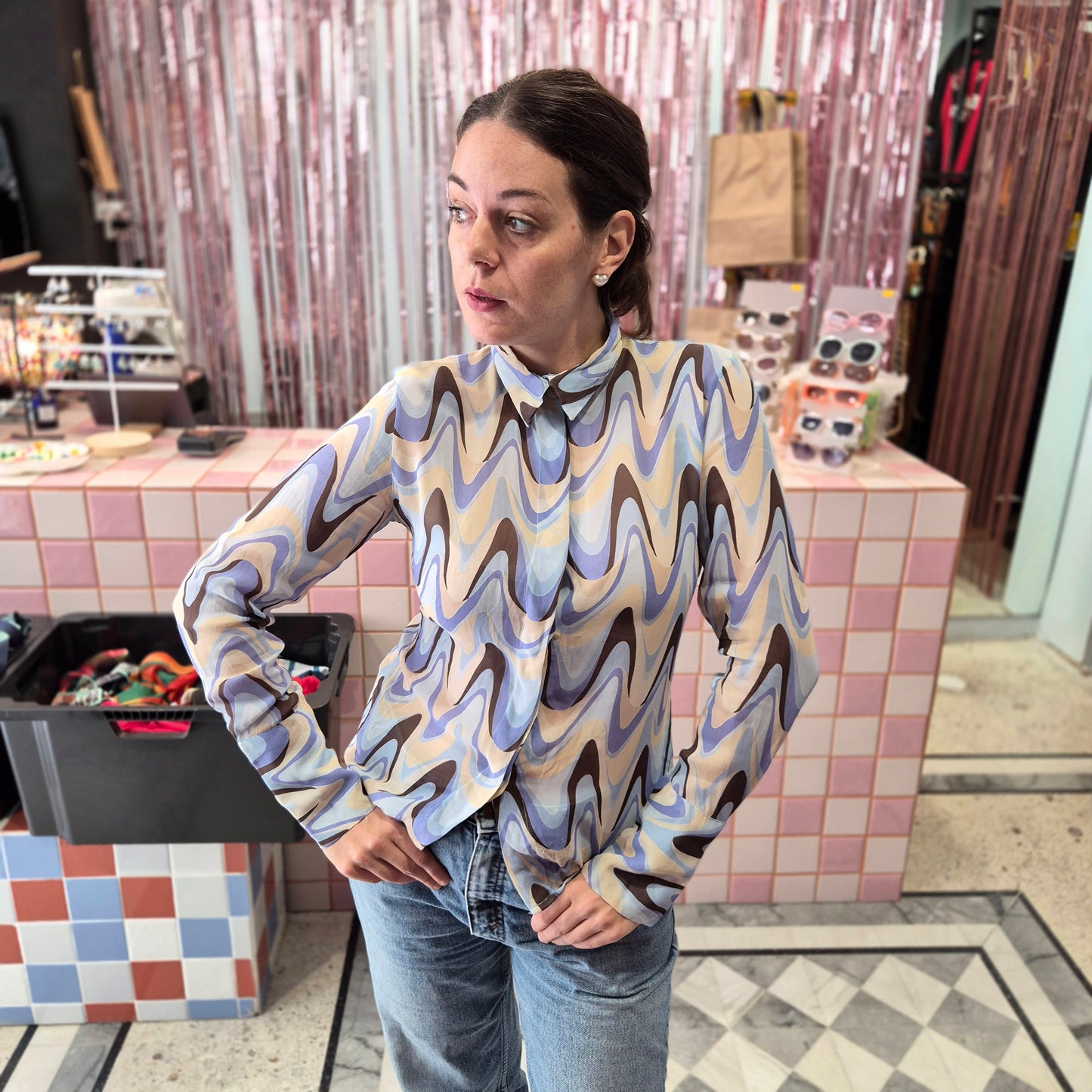 Funky Sheer Shirt