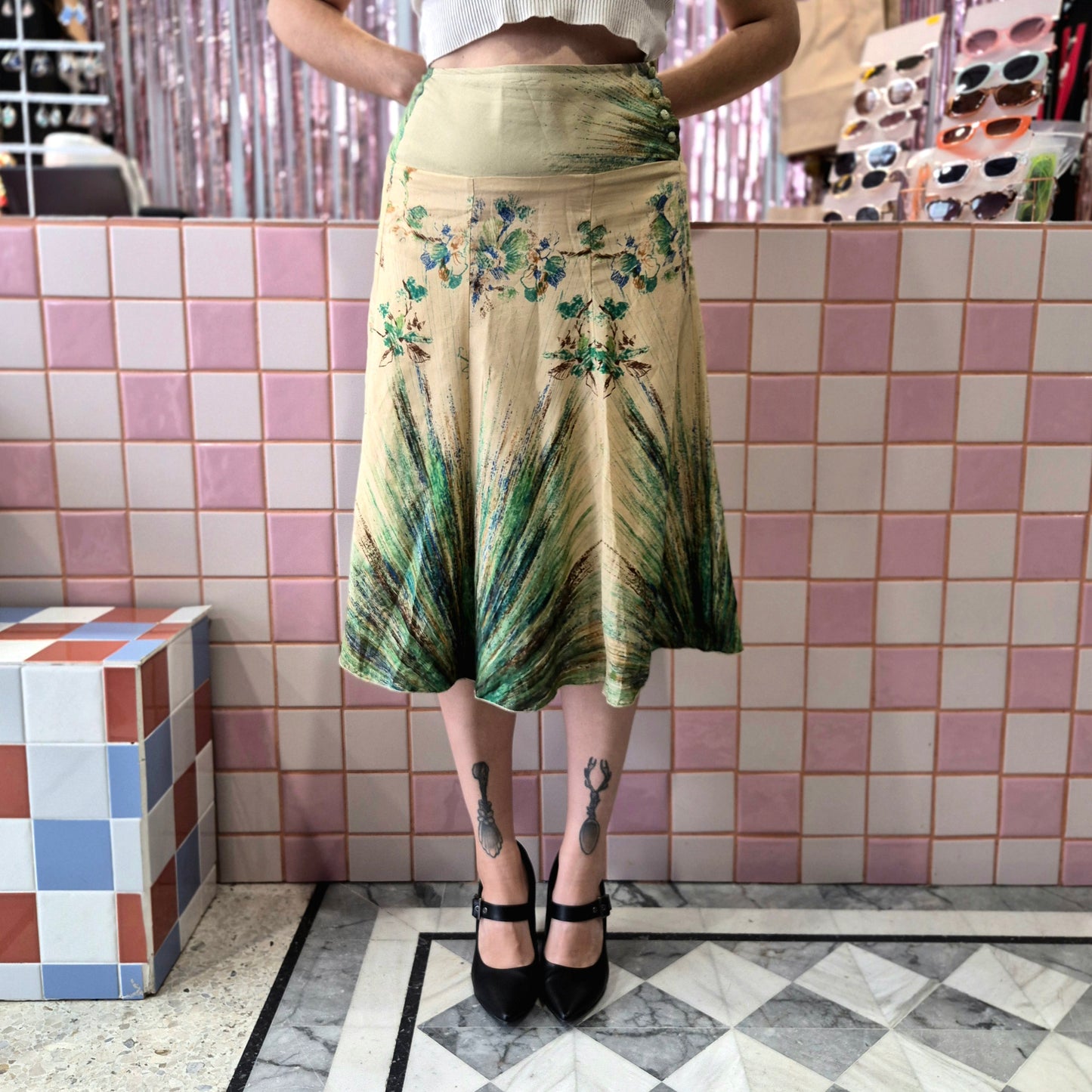 Peacock Skirt