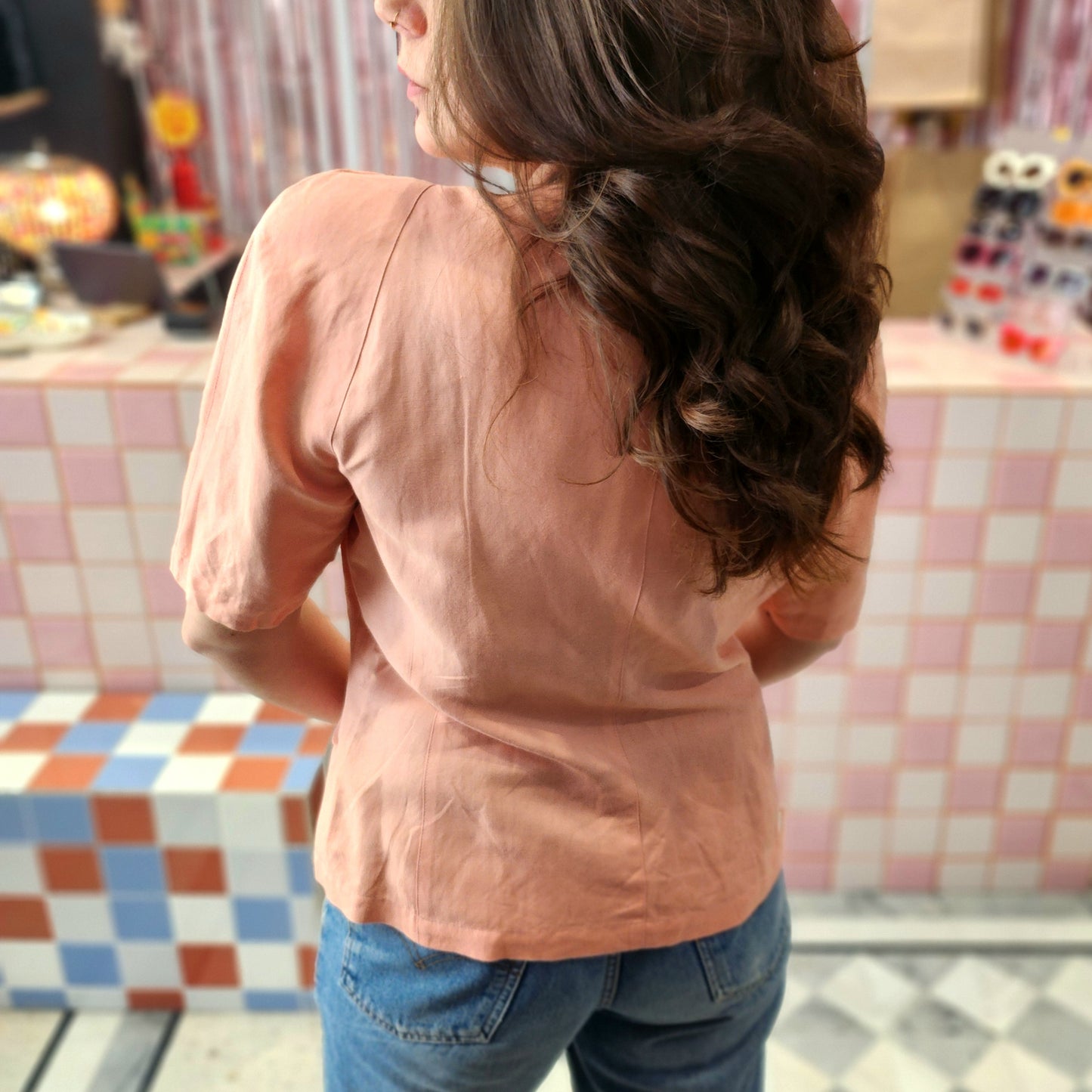 Classy 100% Linen Top