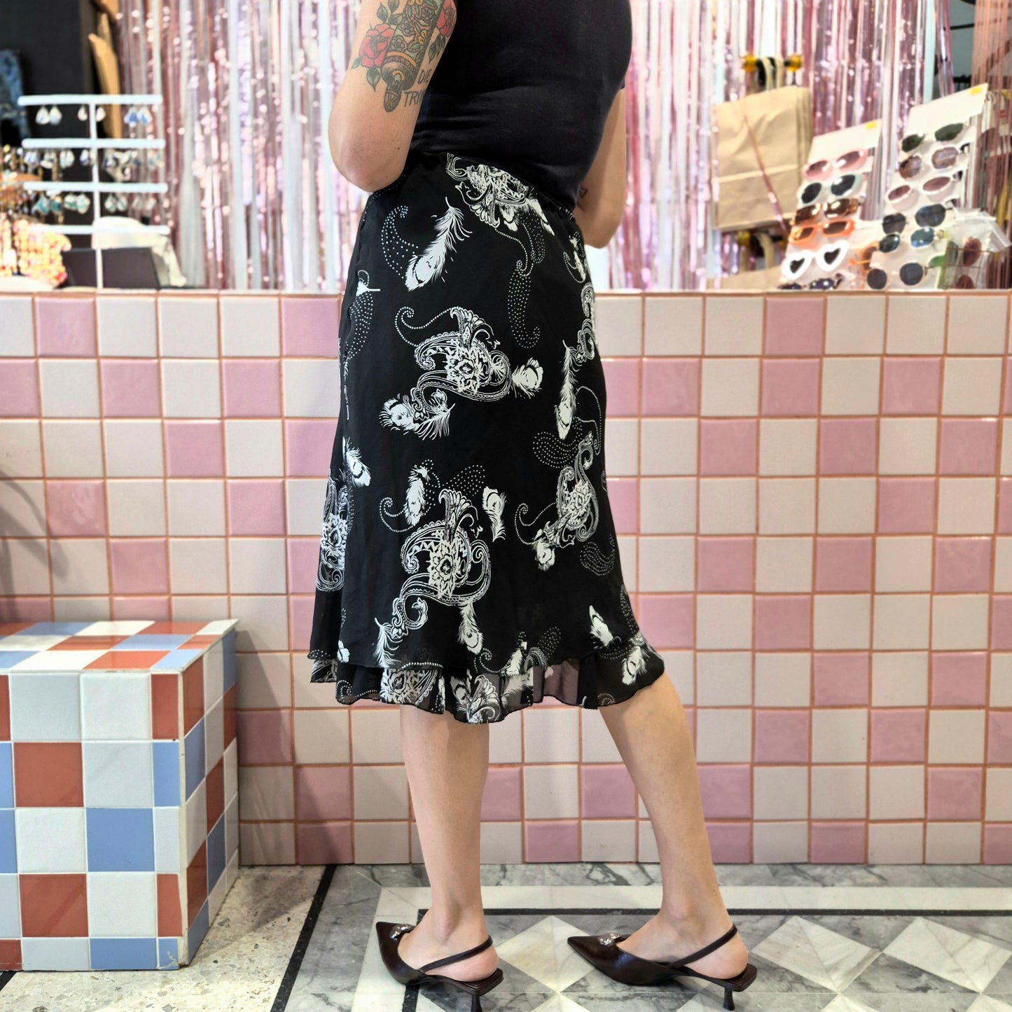 Cute Floral Skirt