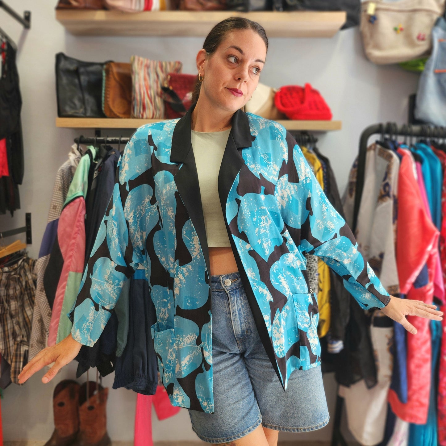 Vintage Duster with Pockets