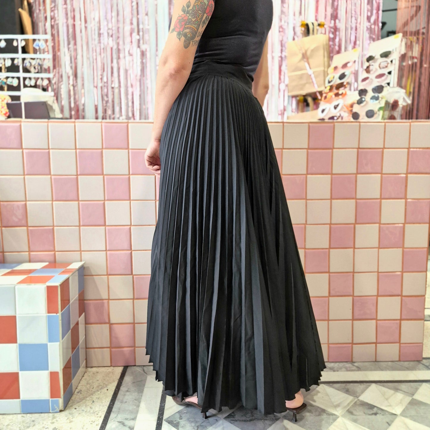 Beautiful Maxi Pleated Skirt