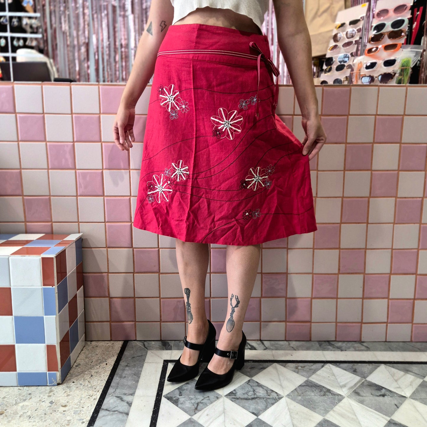 Embroidered Skirt