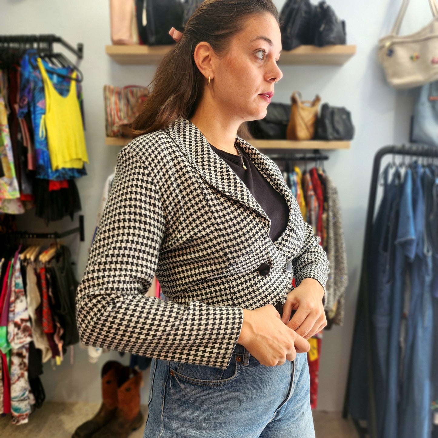 80's Cropped Blazer