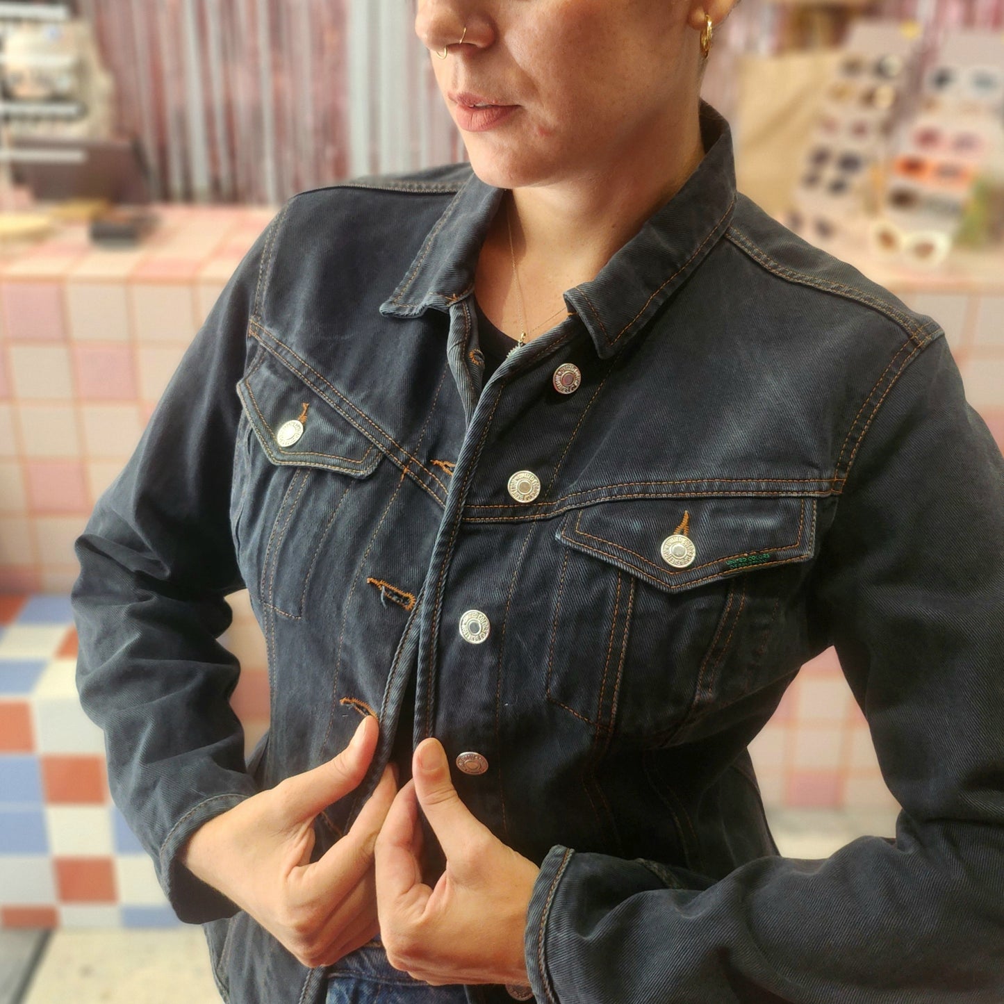 Vintage Benetton Denim Jacket