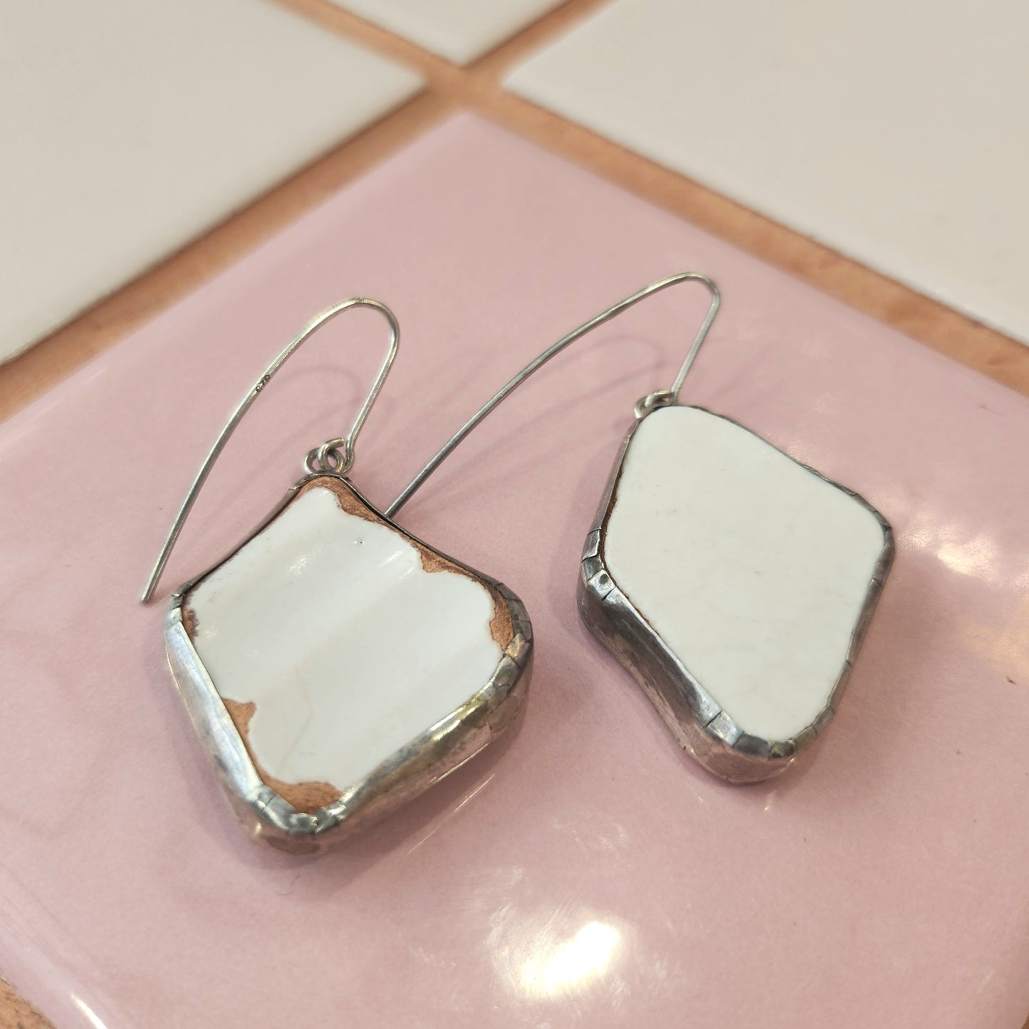 Handmade Ikaros Silver Earrings