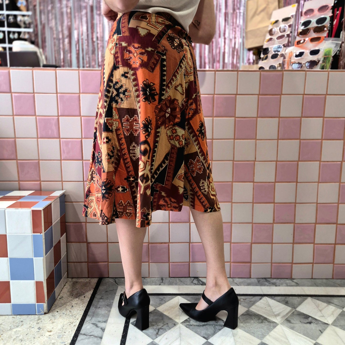 100% Cotton Vintage Skirt