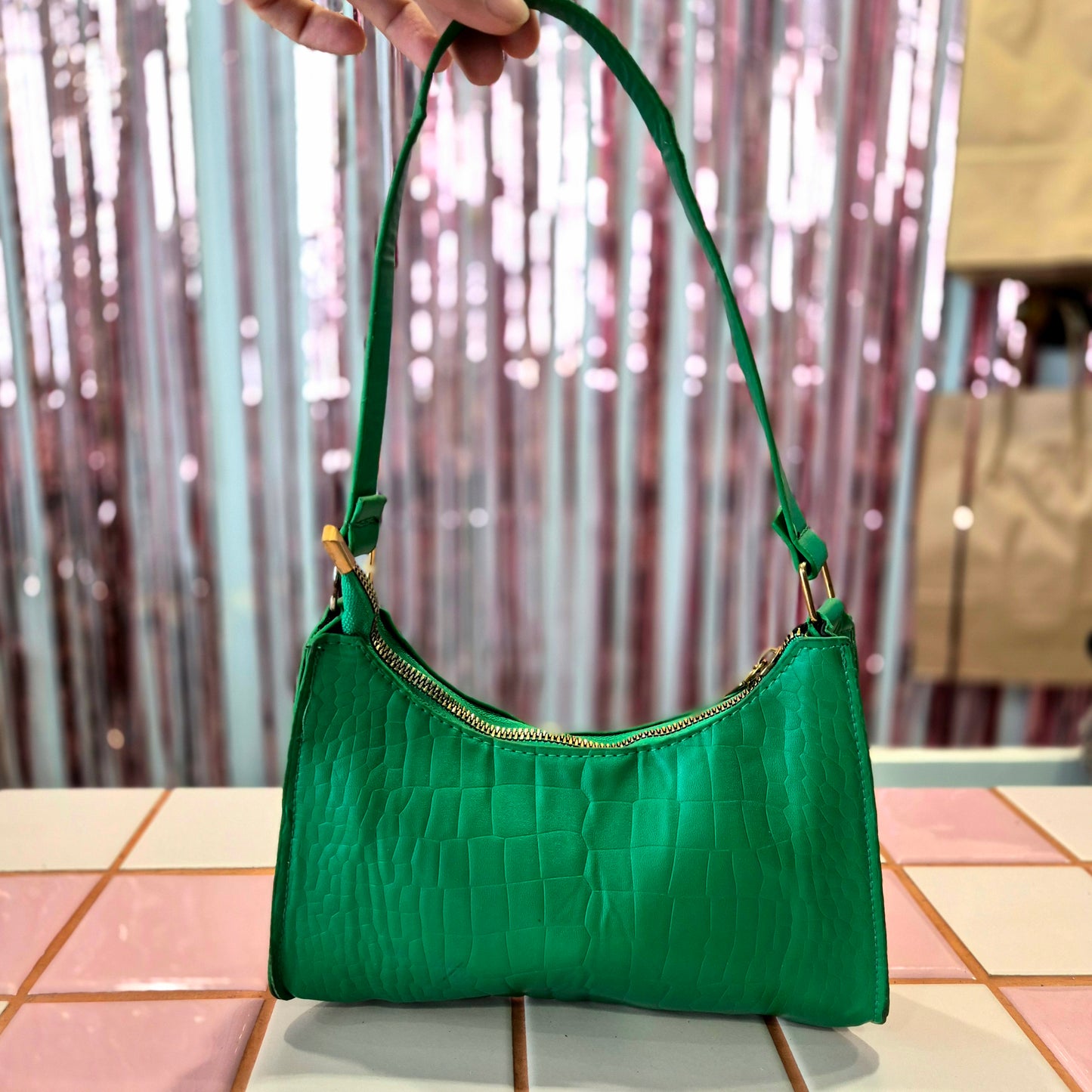Green Shoulder Bag