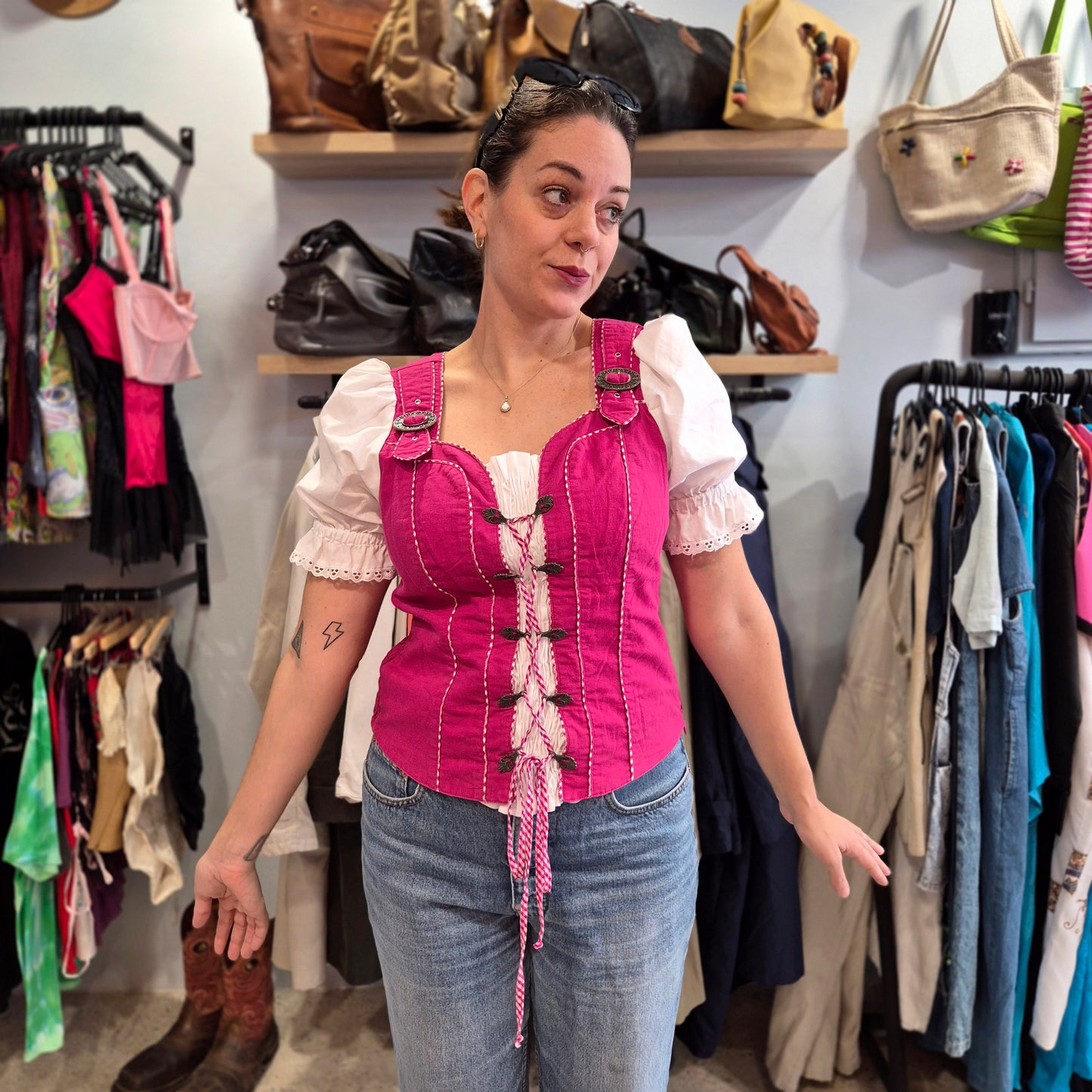 Beautiful Tyrolean Top