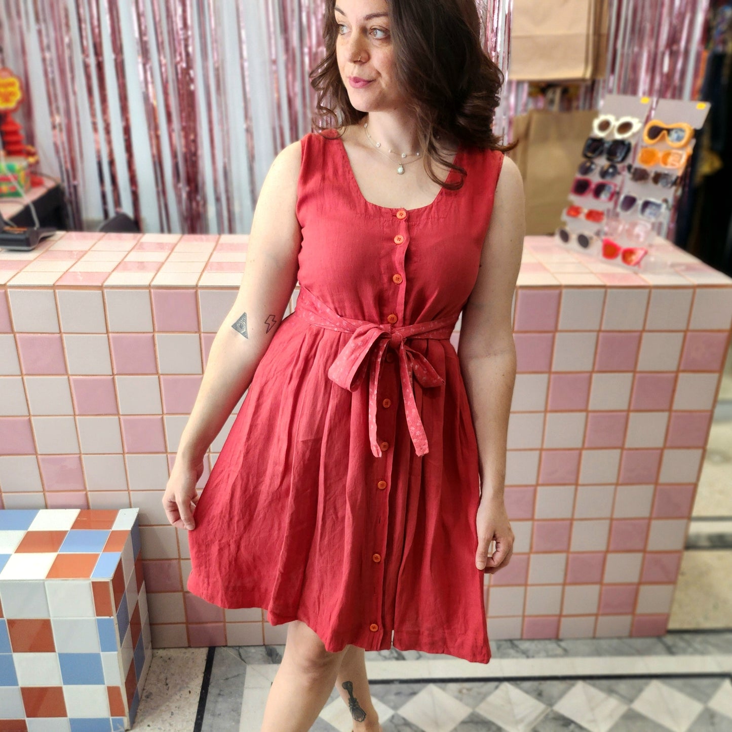 Cute Linen Dress