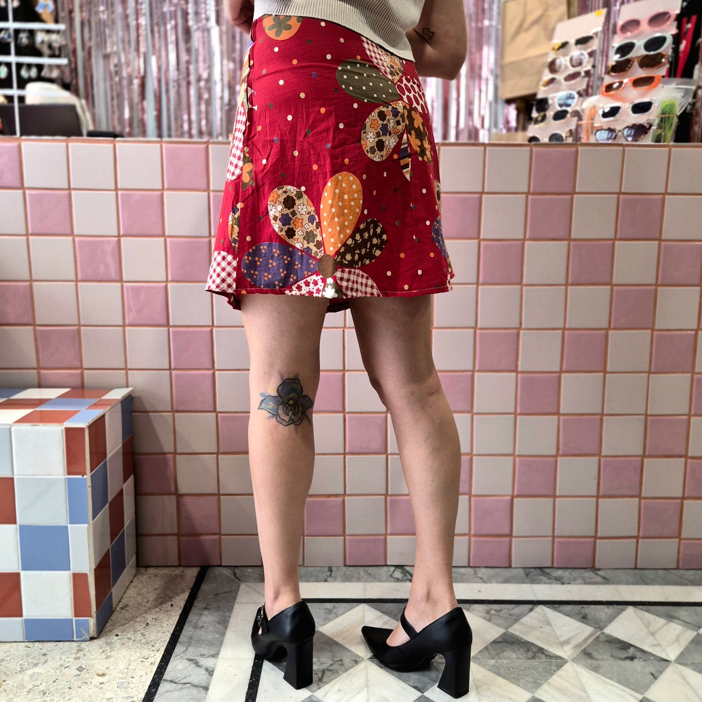 Cute Vintage Bell Mini Skirt