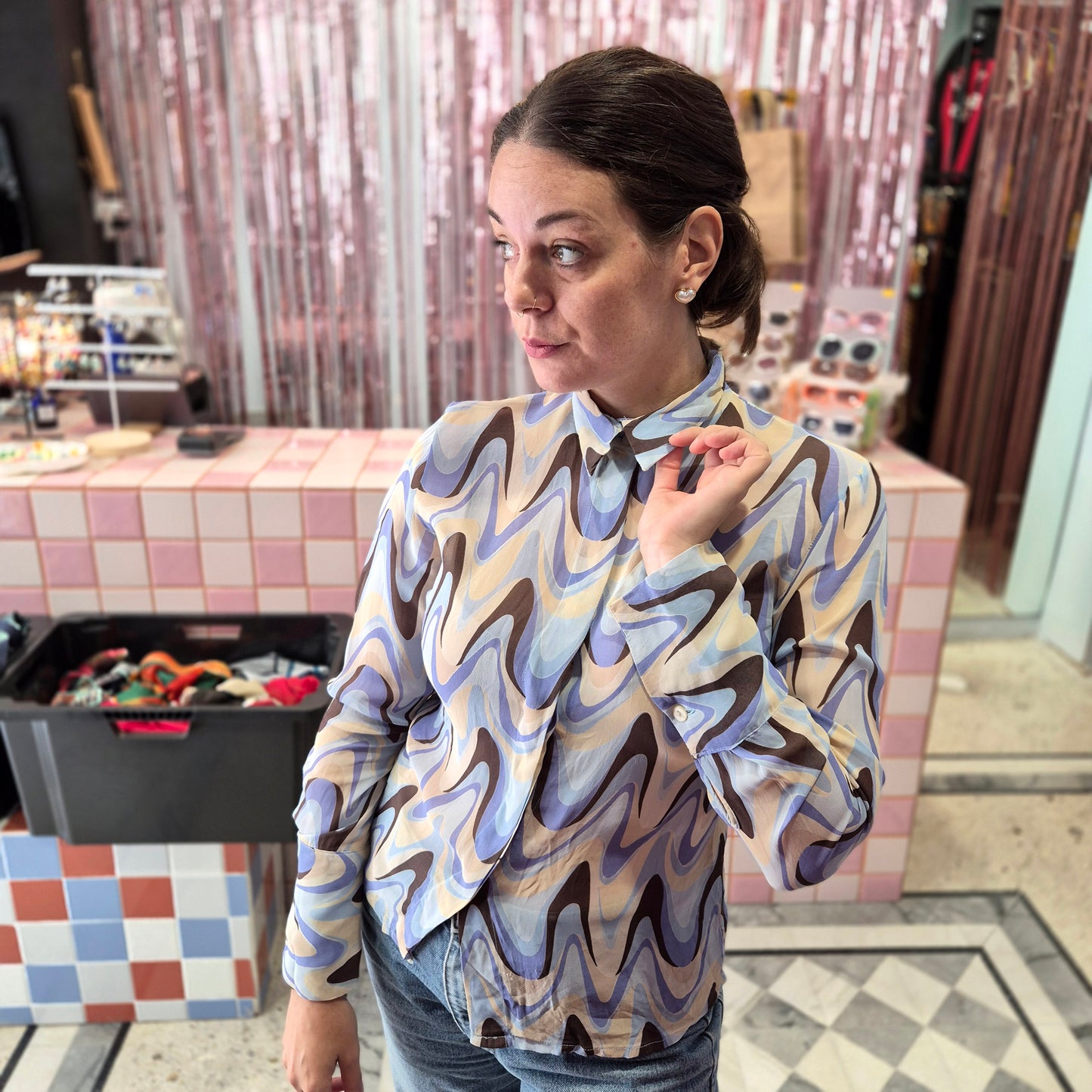Funky Sheer Shirt