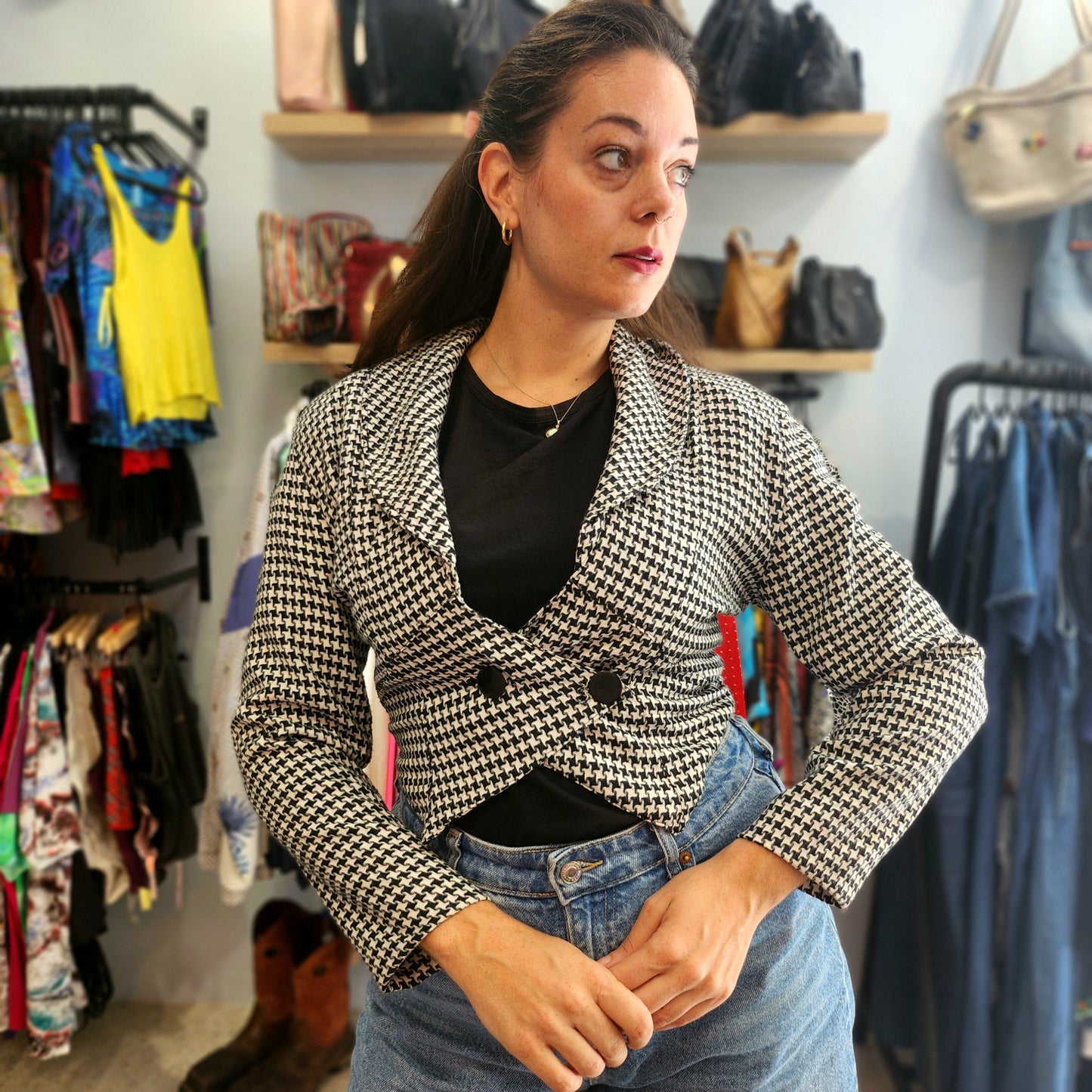 80's Cropped Blazer