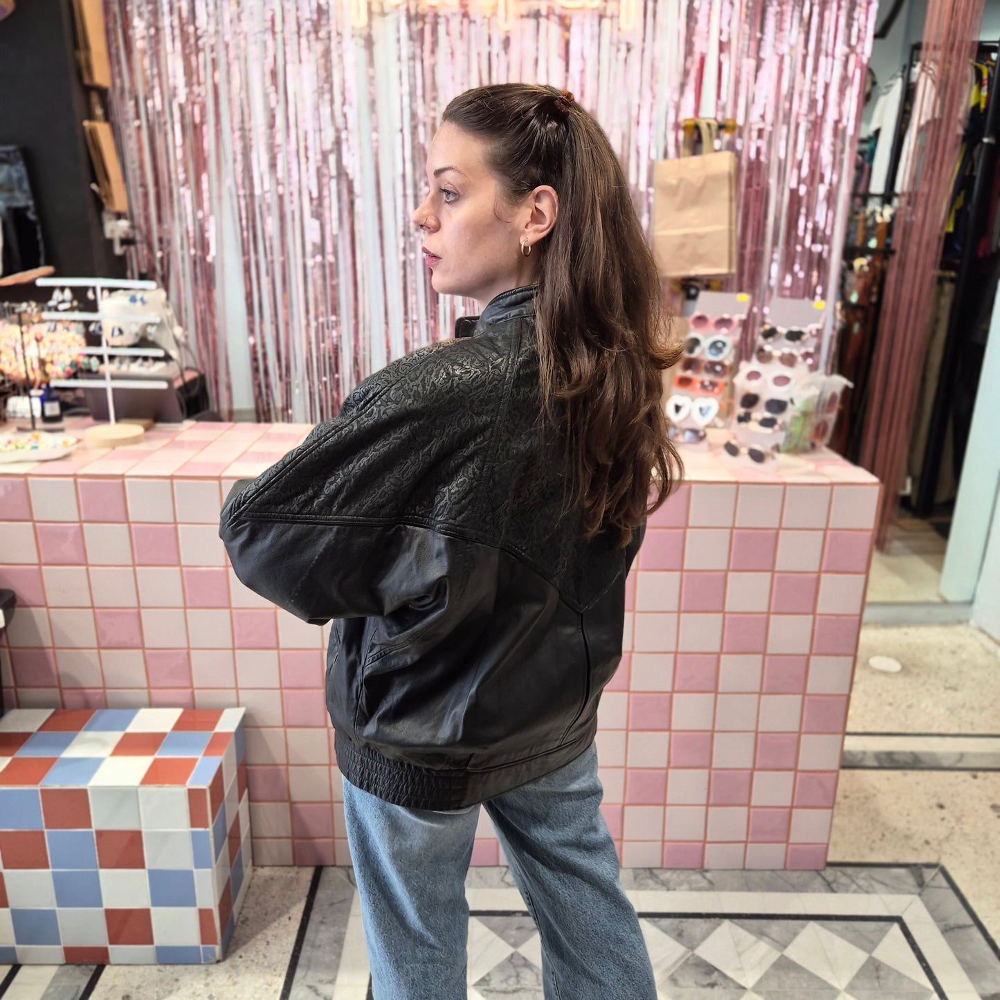 Beautiful 80's Leather Jacket