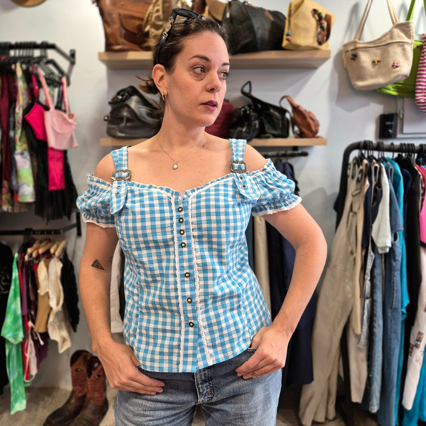 Cute Tyrolean Top