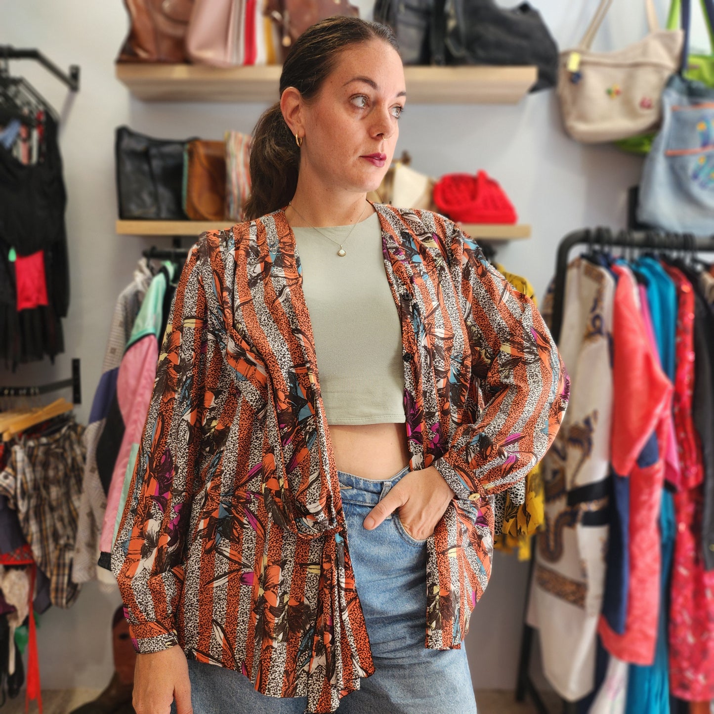 Funky Vintage Duster