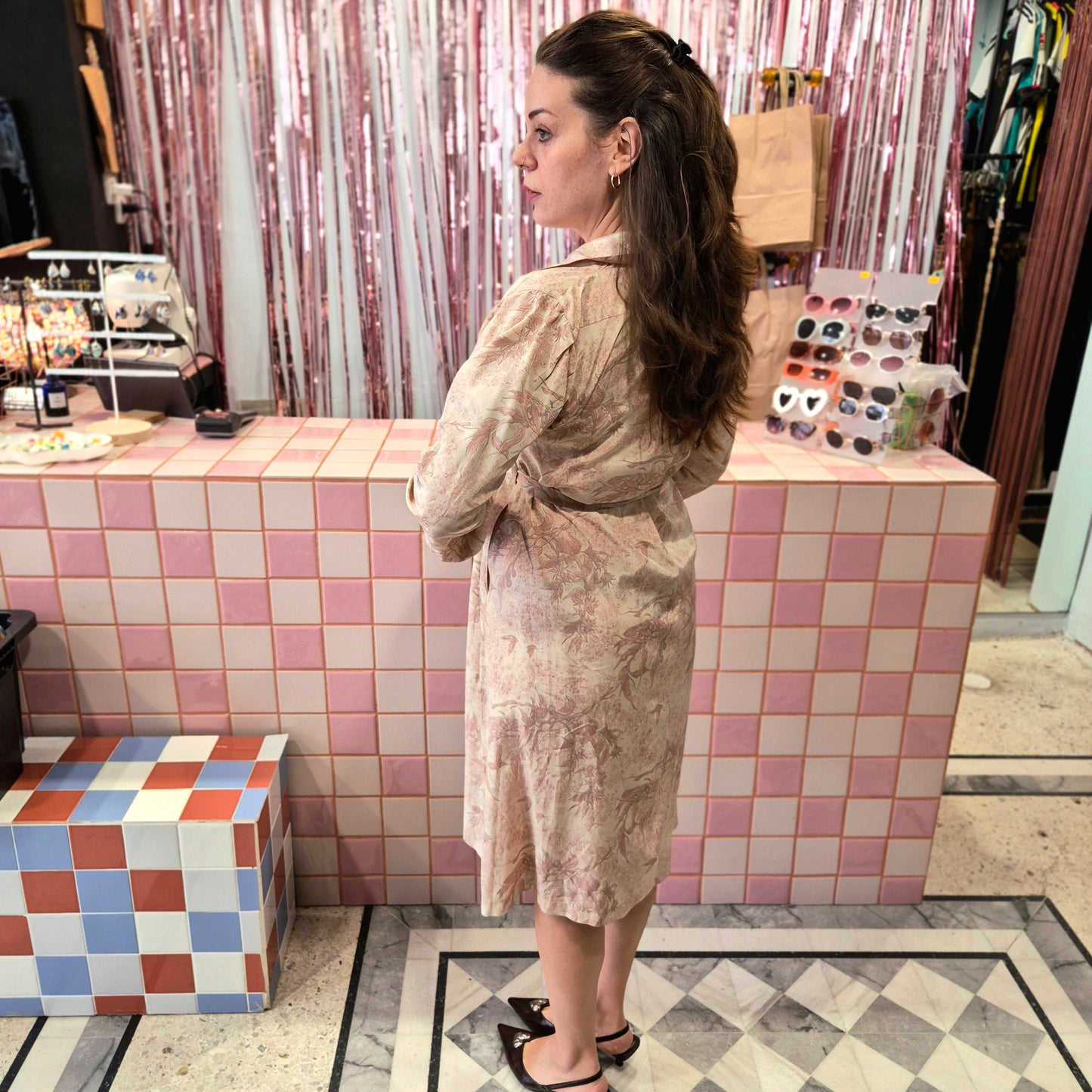 Dreamy Pink Vintage Dress