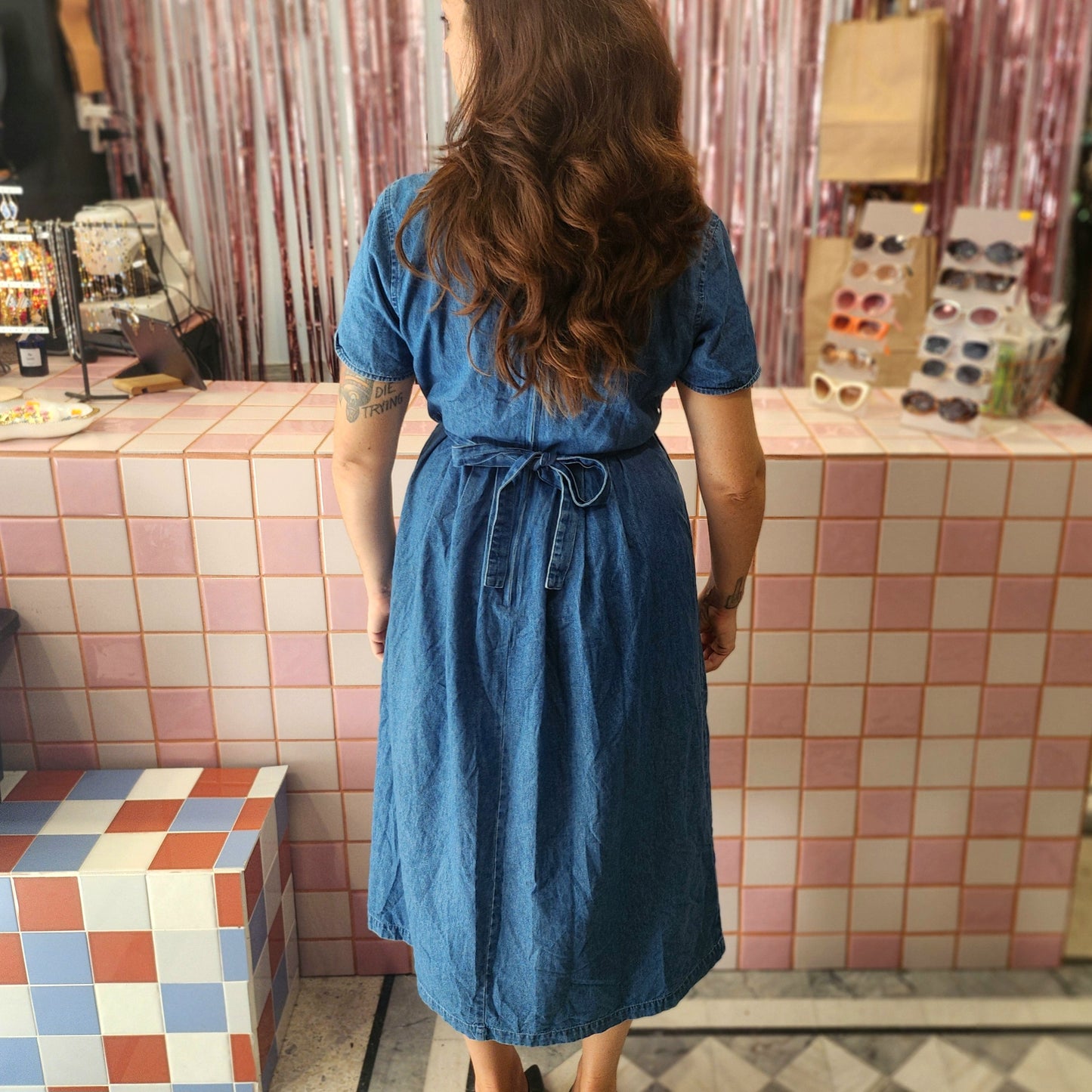 Cute Princess Denim Dress