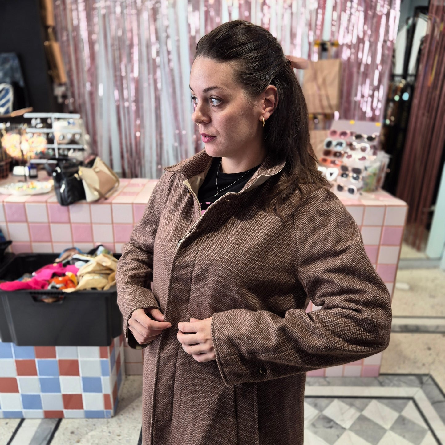 Reversible Trench Coat