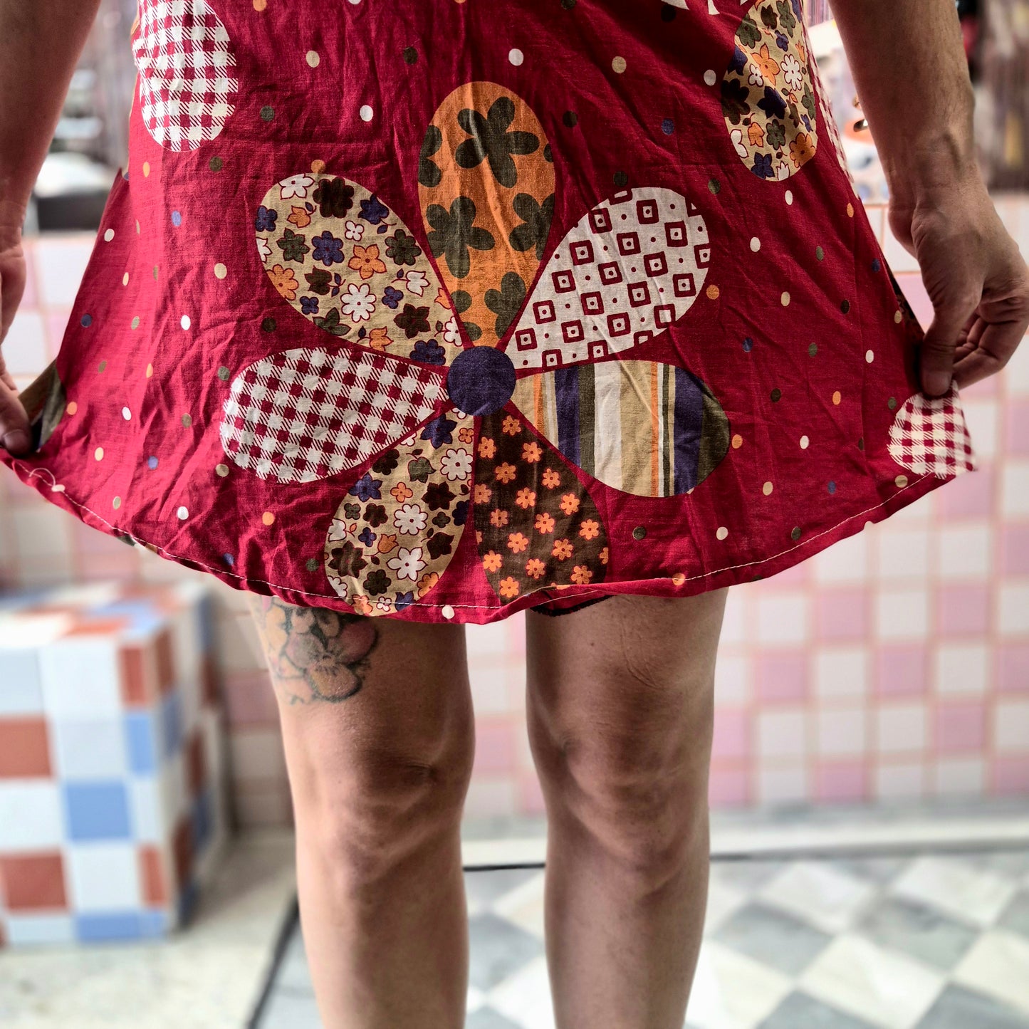 Cute Vintage Bell Mini Skirt