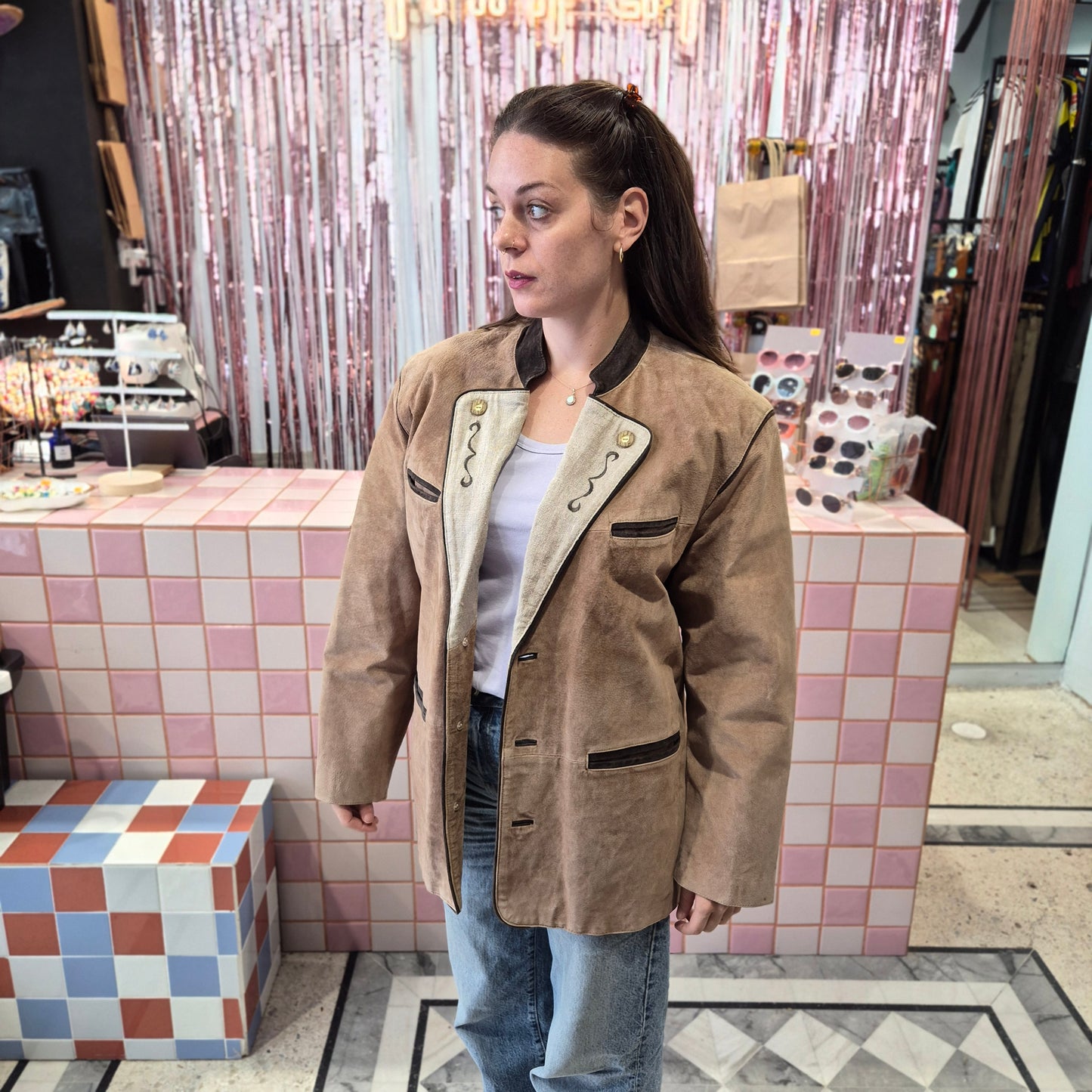 Traditional Tyrolean Leather Jacket