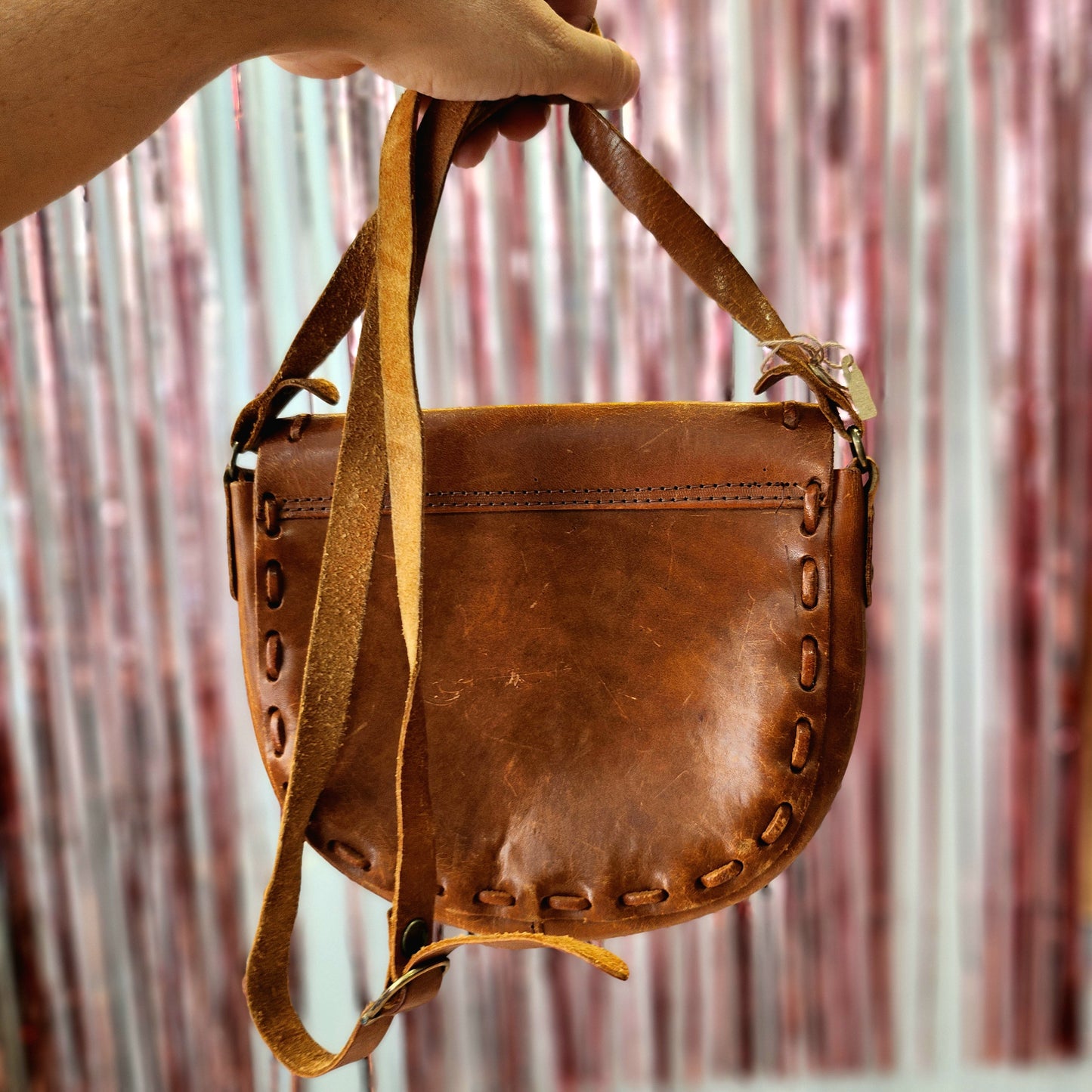 Vintage Leather Mini Bag