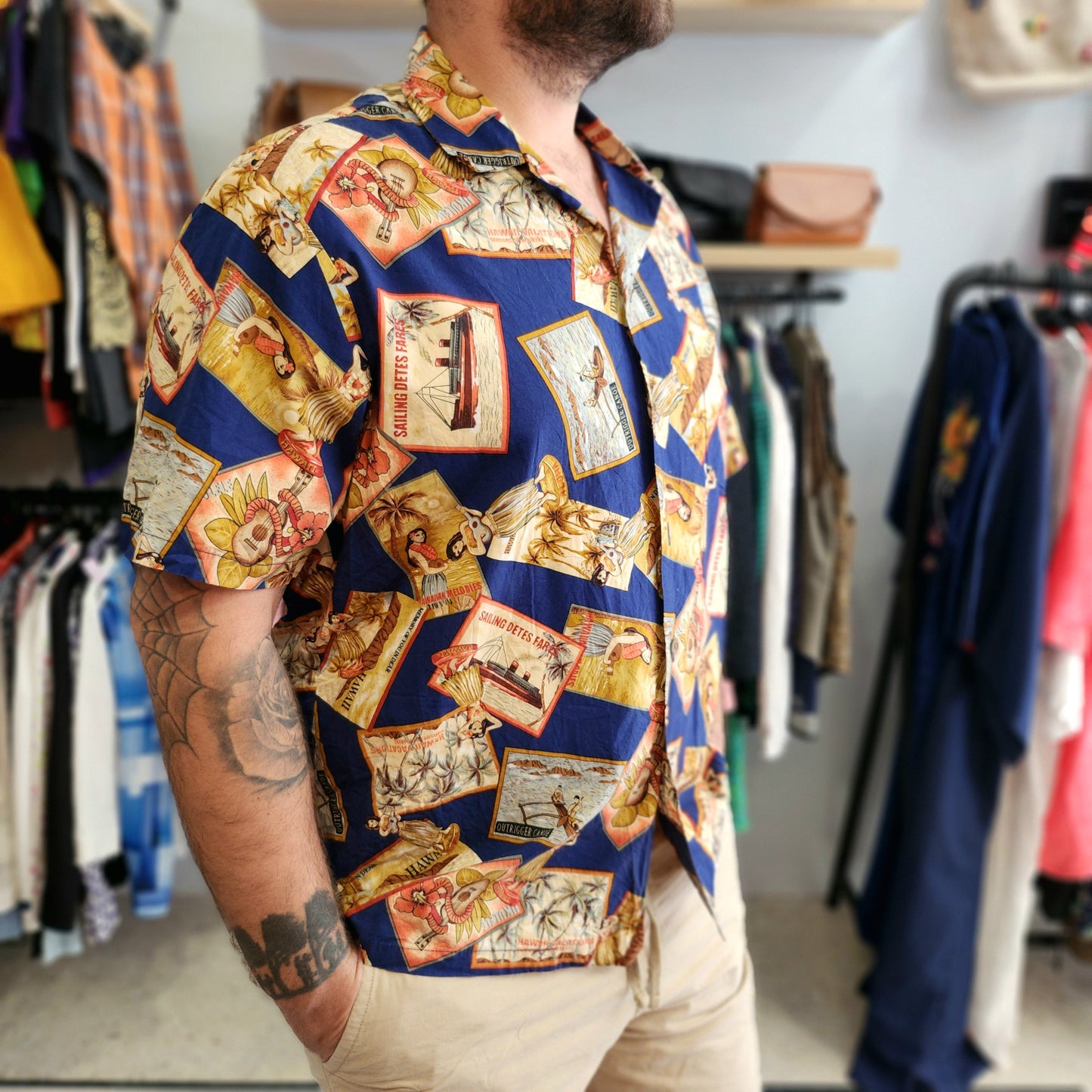 Hawaiian Mens Shirt