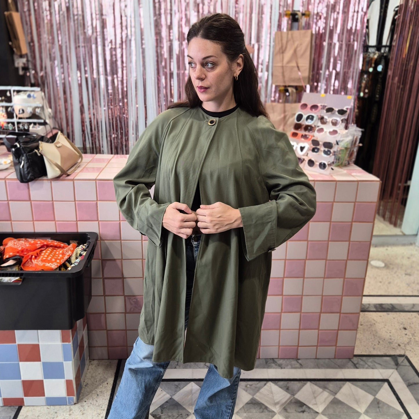 Cute Trench Coat - Cape