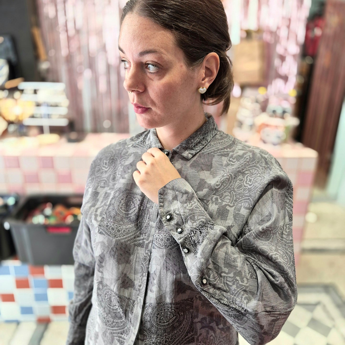 100% Silk Shirt