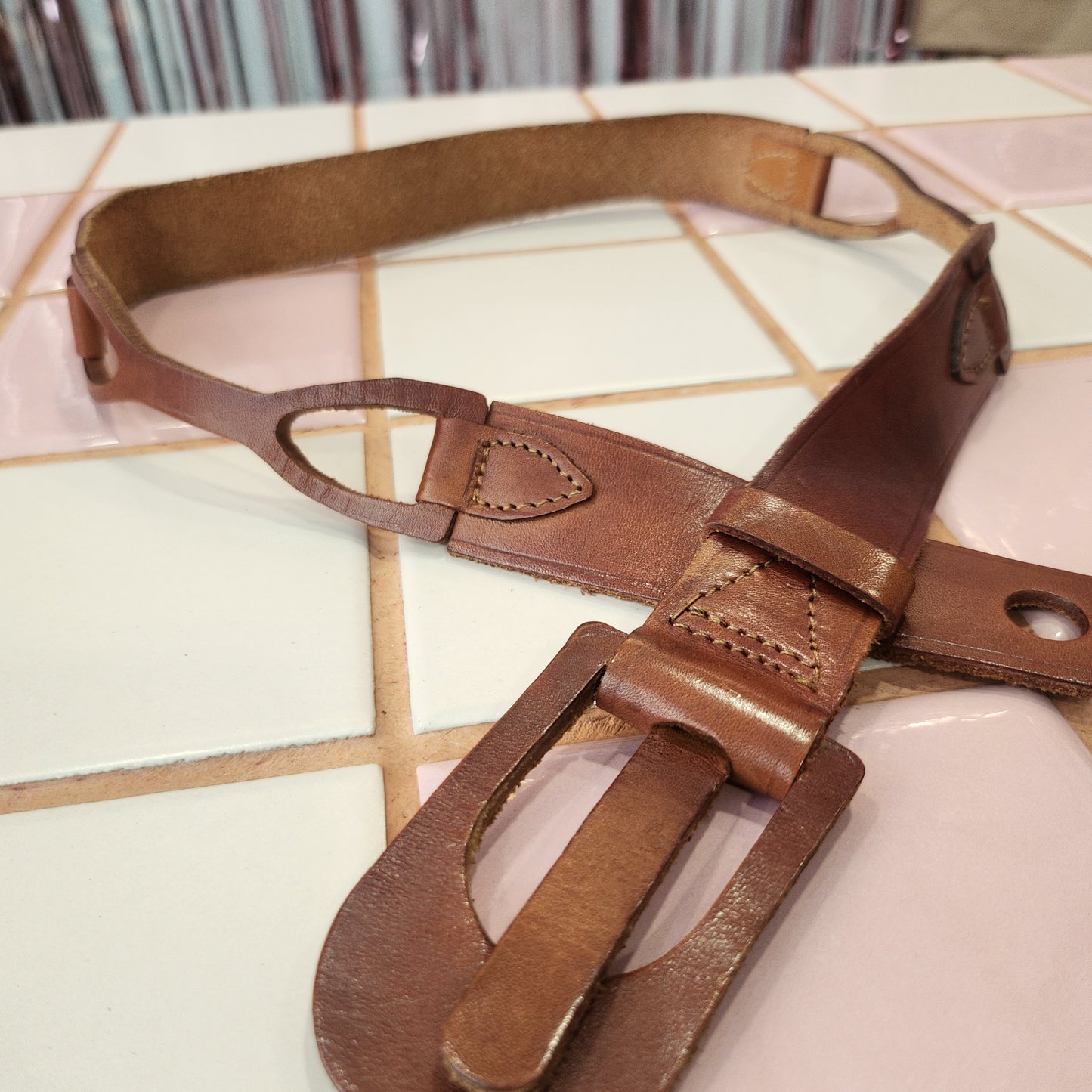 Vintage Leather Belt