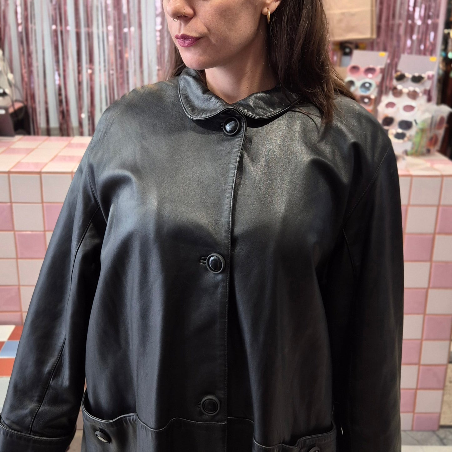 Leather Coat