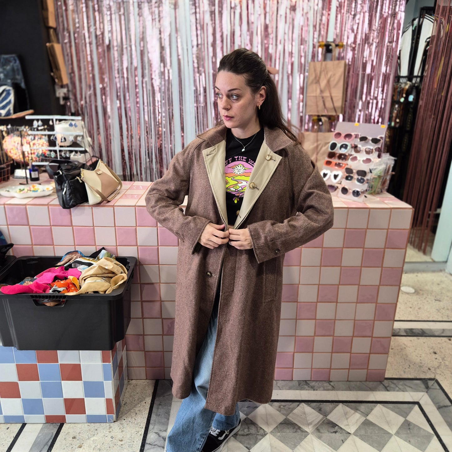 Reversible Trench Coat