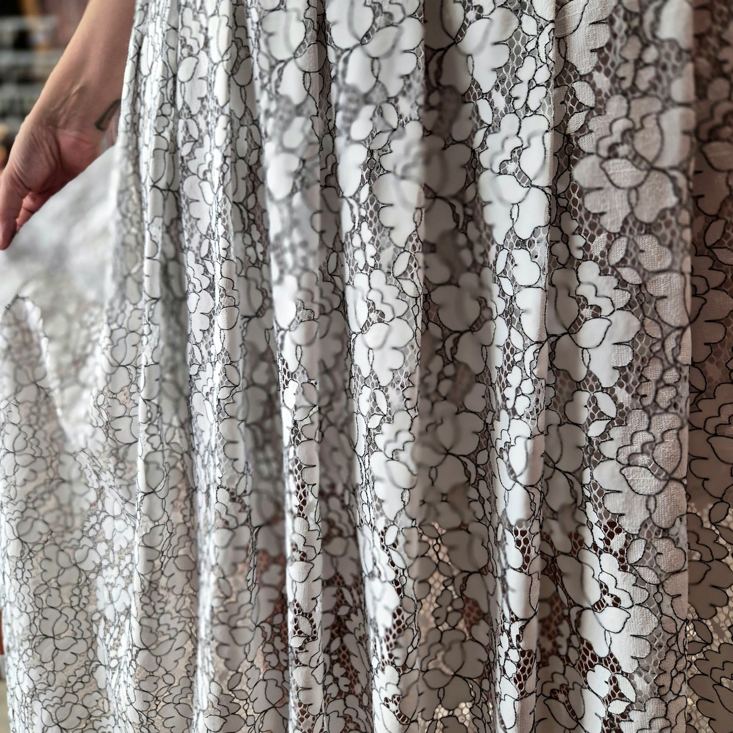 Maxi Lace Skirt