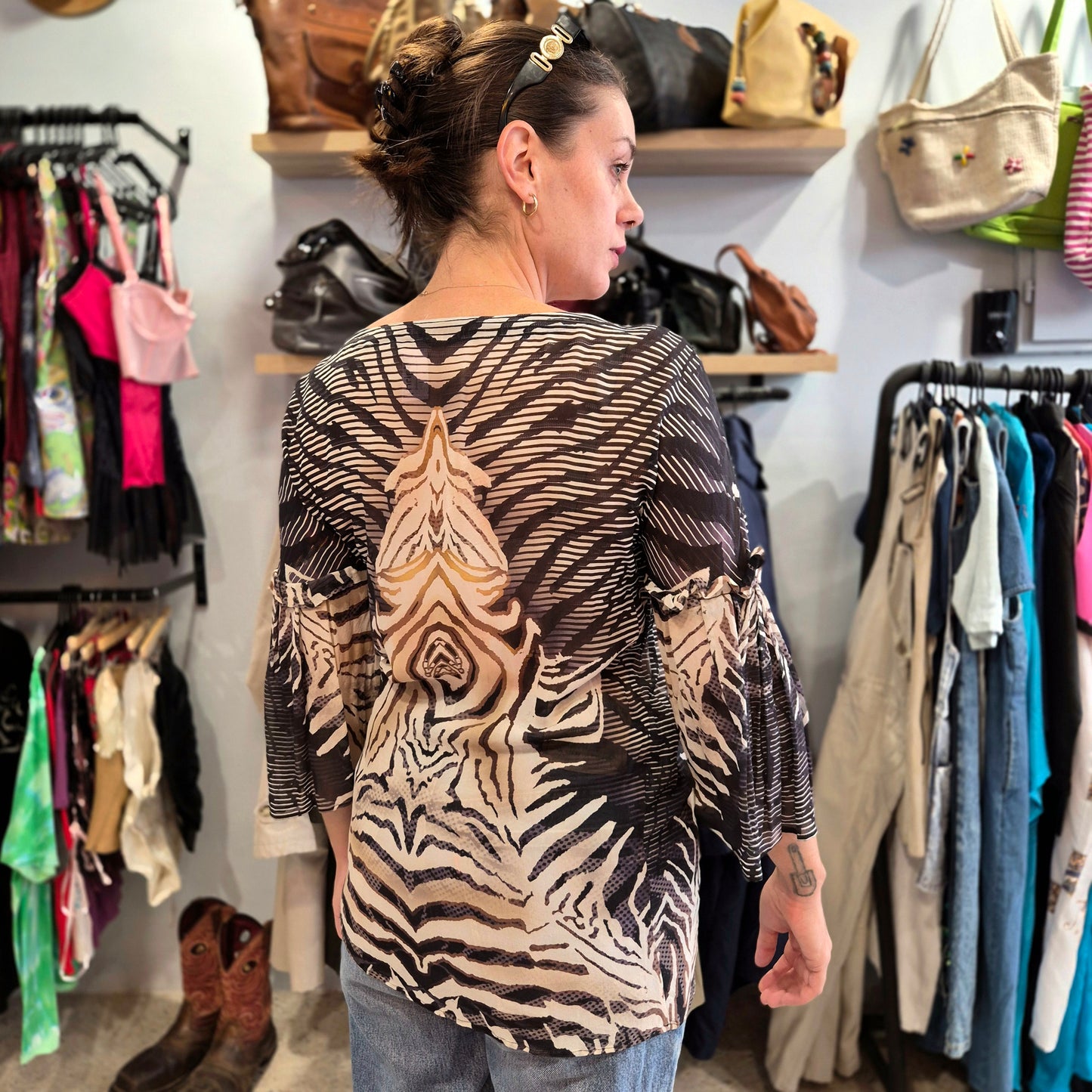 100% Silk Top
