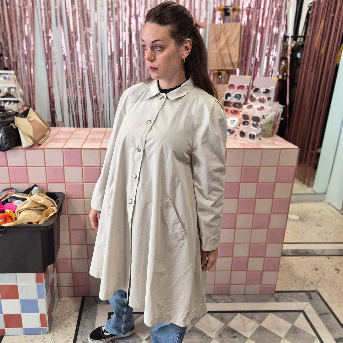 Elegant Vintage Trench Coat