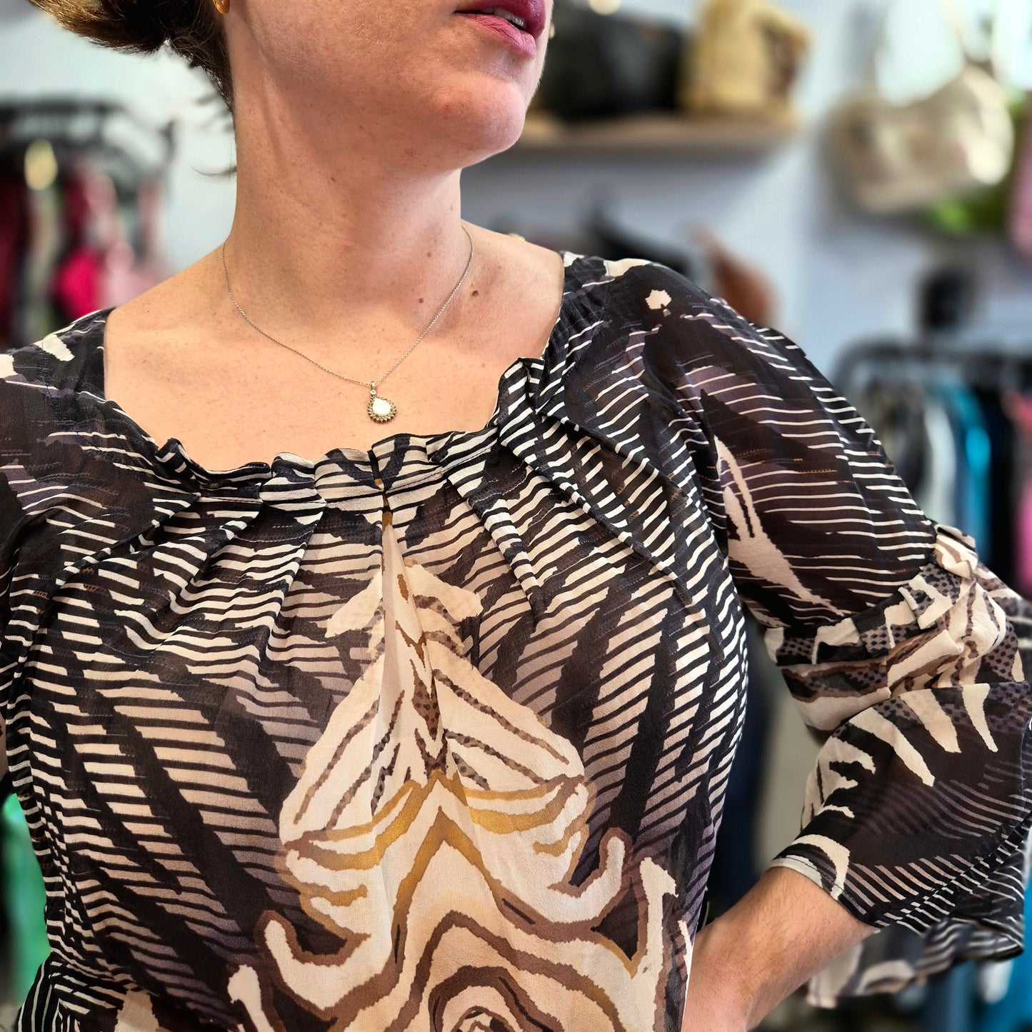 100% Silk Top
