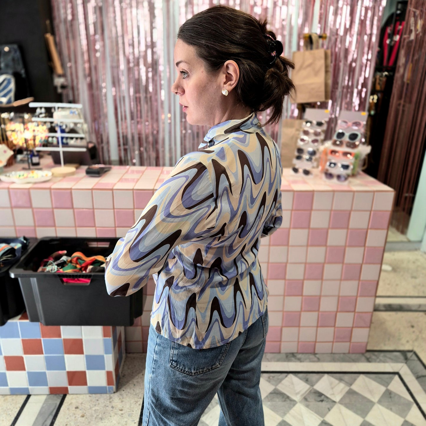 Funky Sheer Shirt