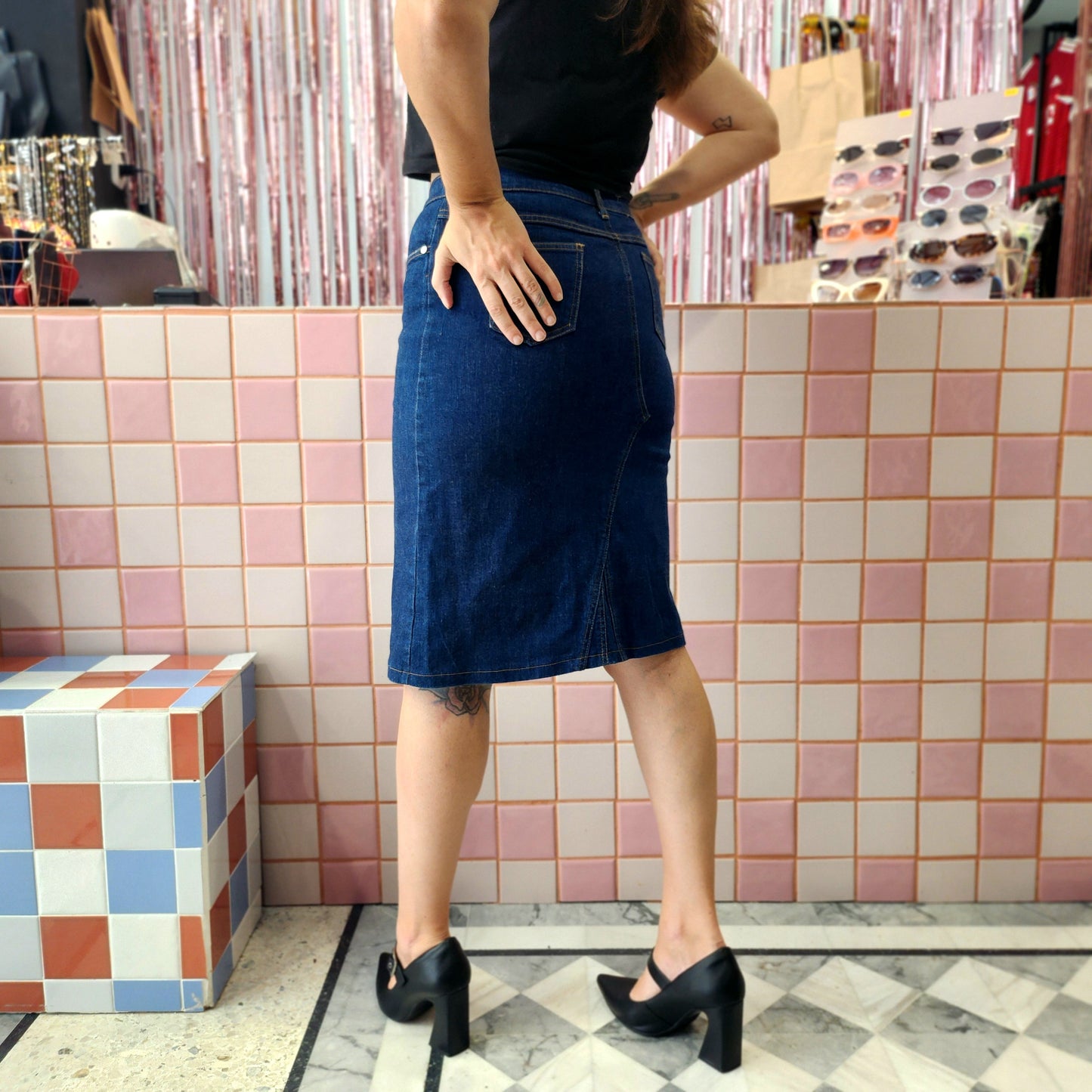 Classic Denim Skirt