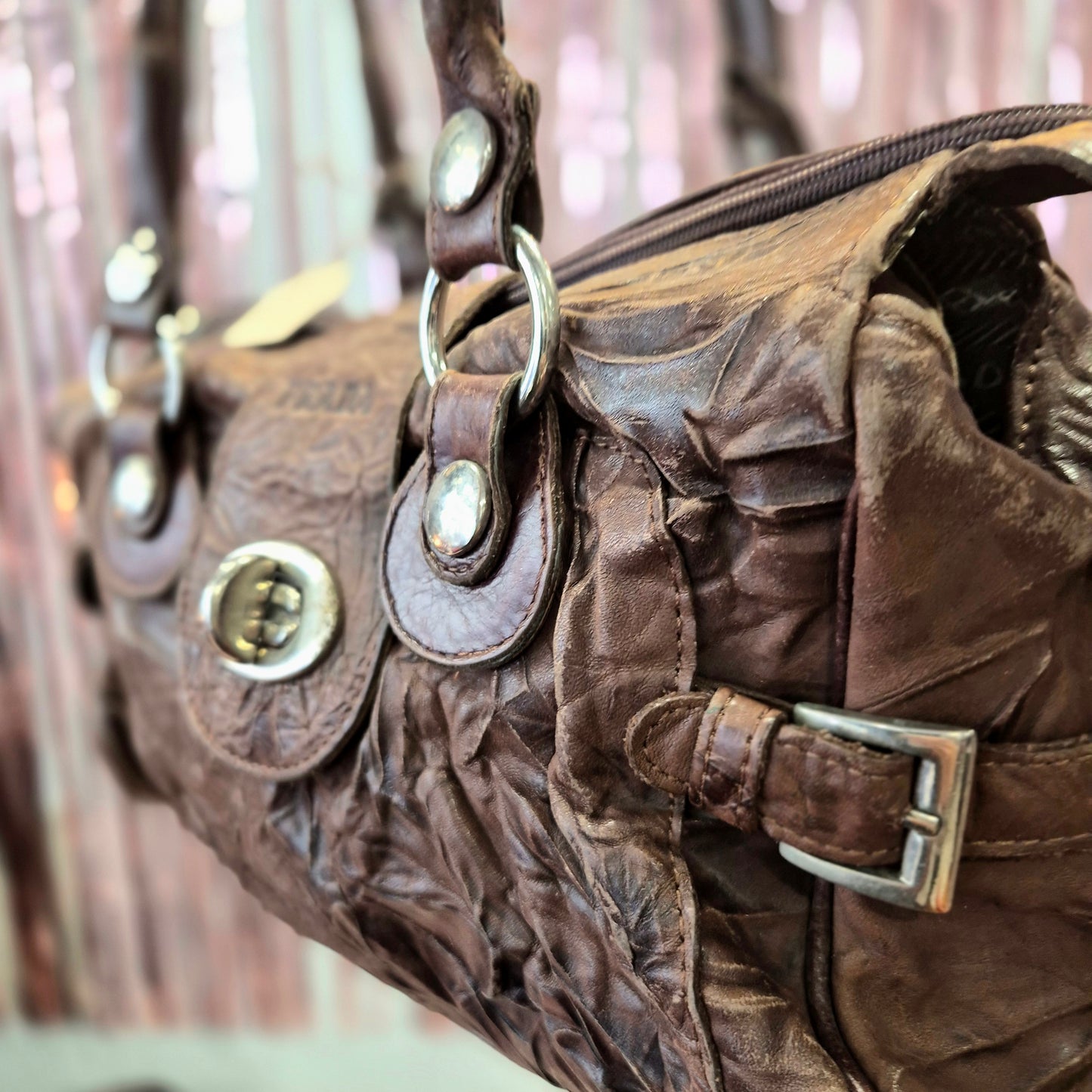 Vintage Leather Shoulder Bag