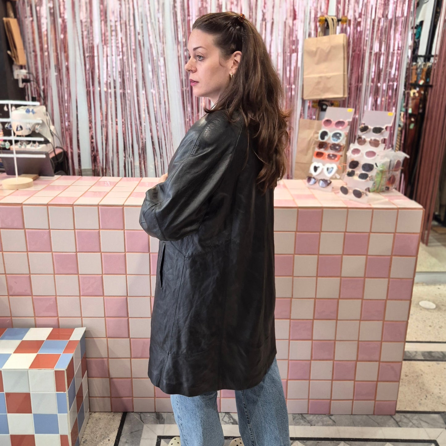 Leather Coat