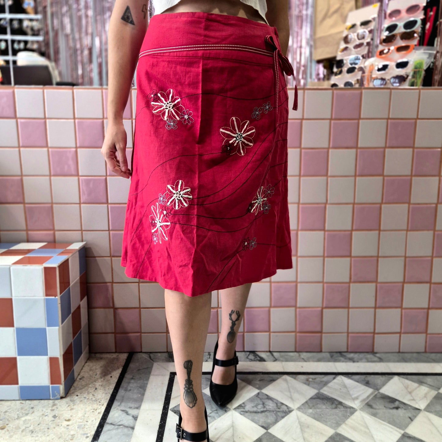 Embroidered Skirt