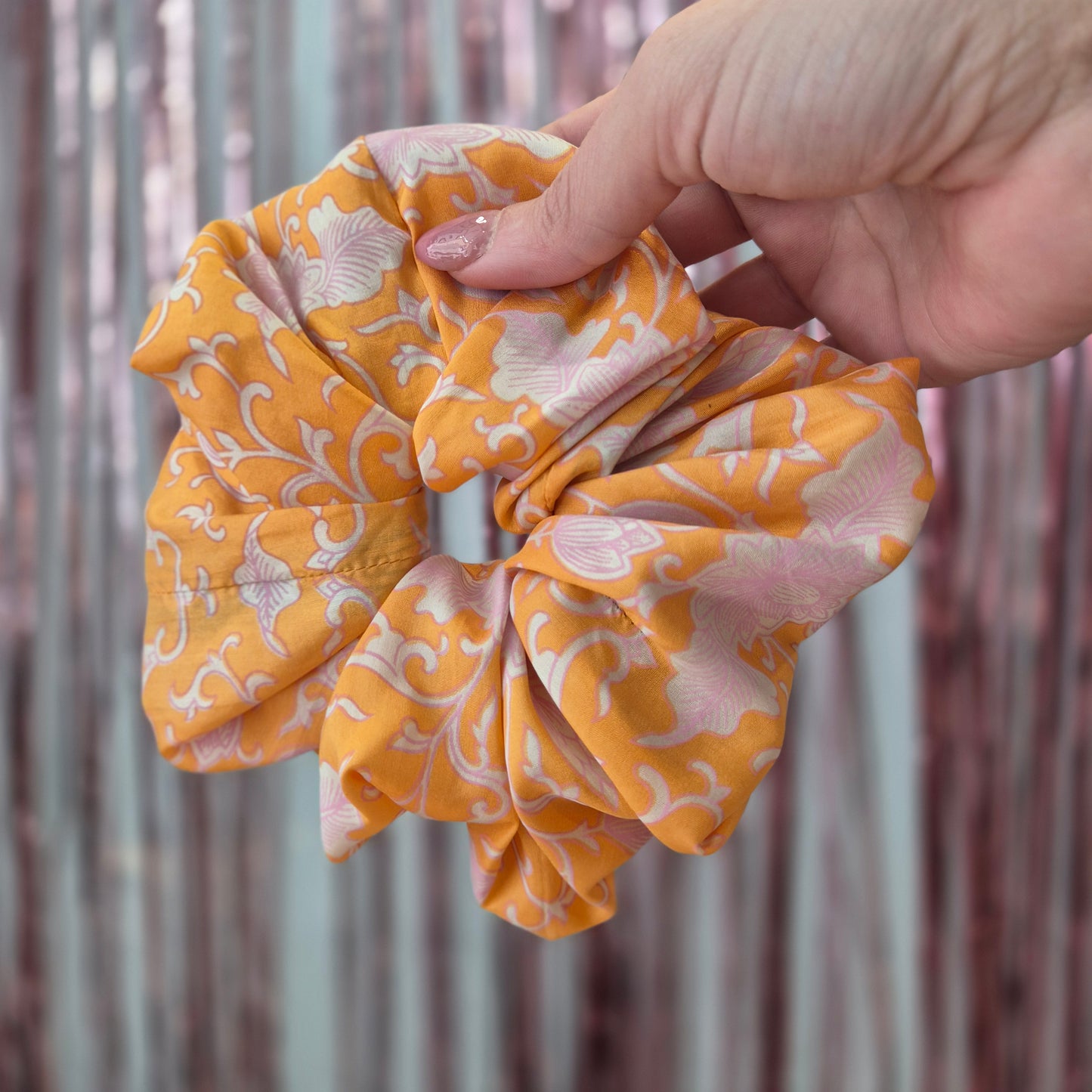 Upcycled Jumbo Scrunchie
