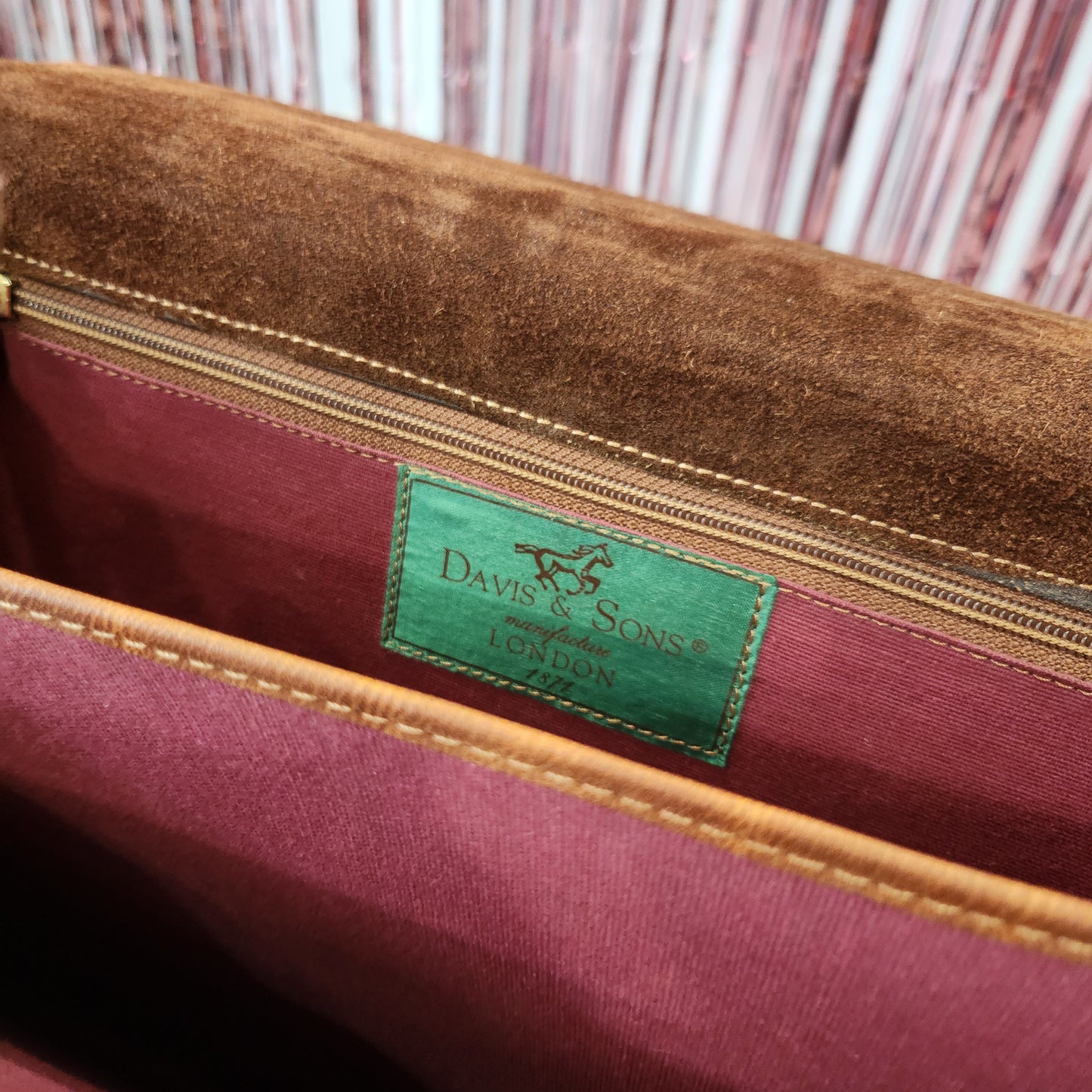 Davis & Sons Leather Briefcase