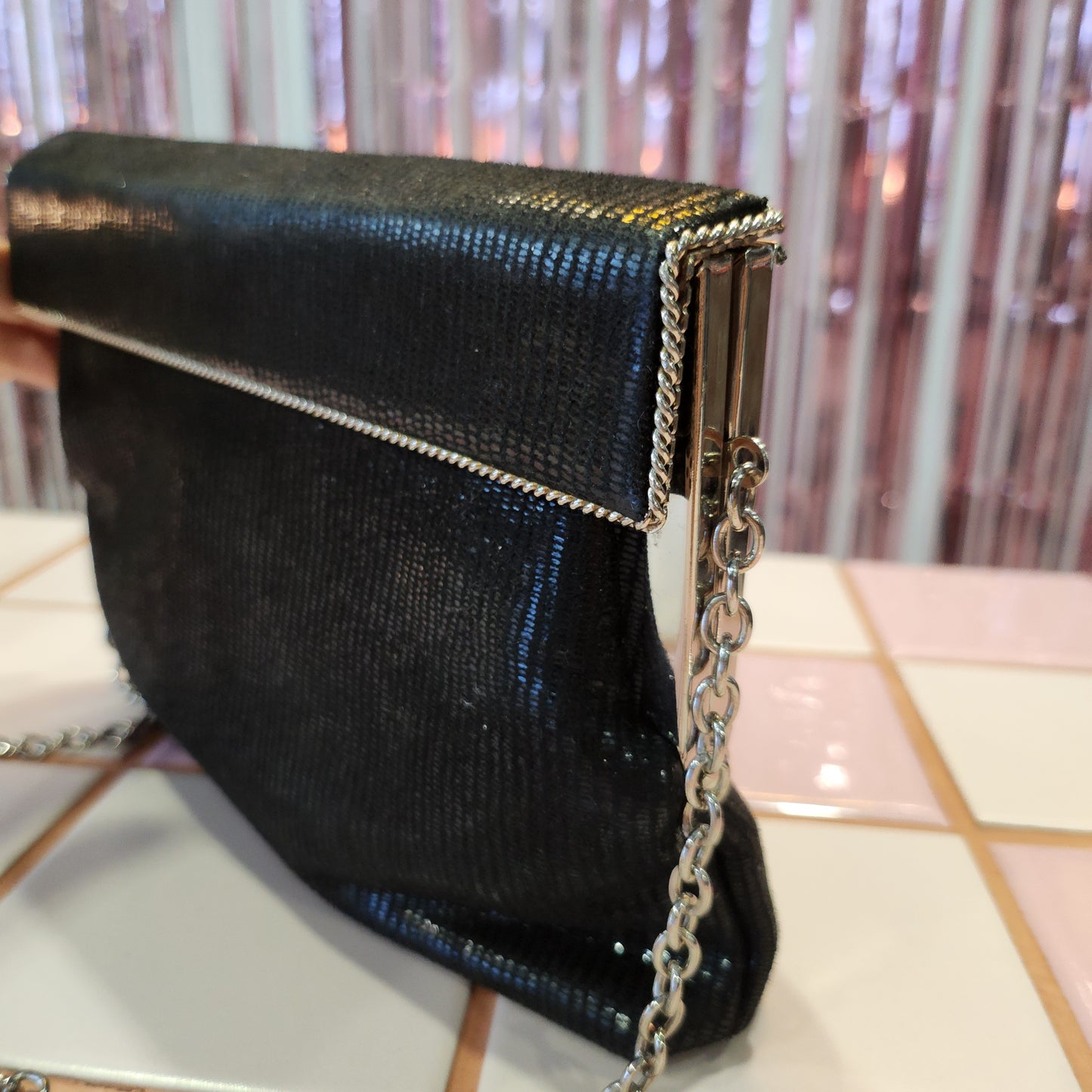 Vintage Shinny Evening Bag