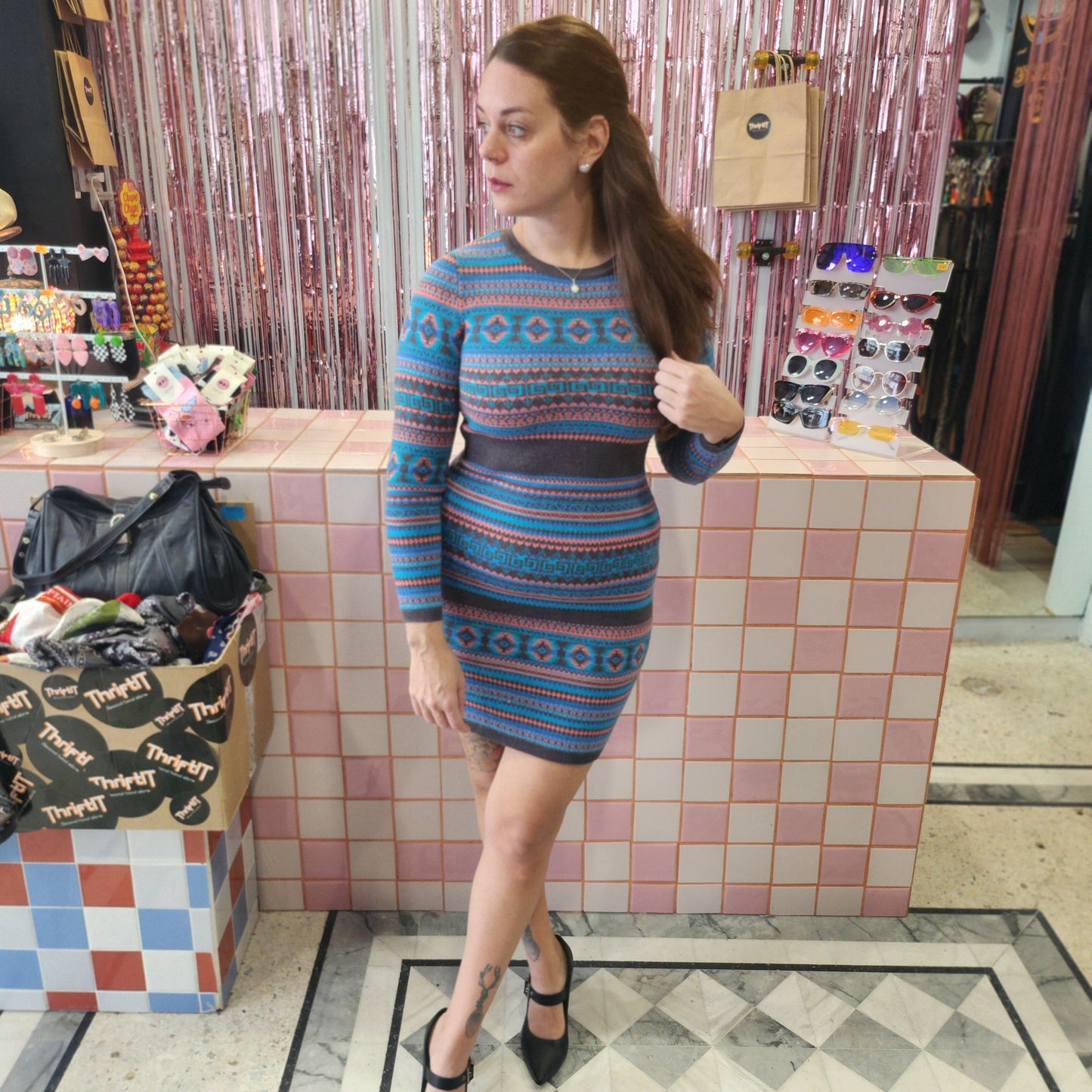 Cute Mini Wool Dress