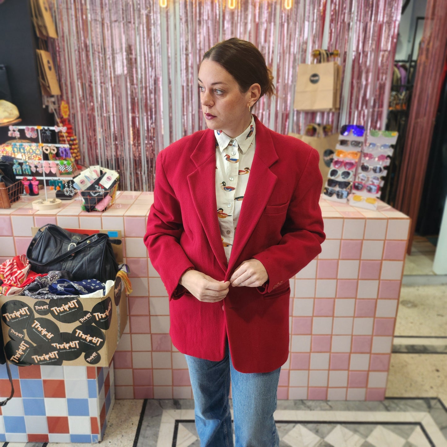 Vintage Felted Blazer