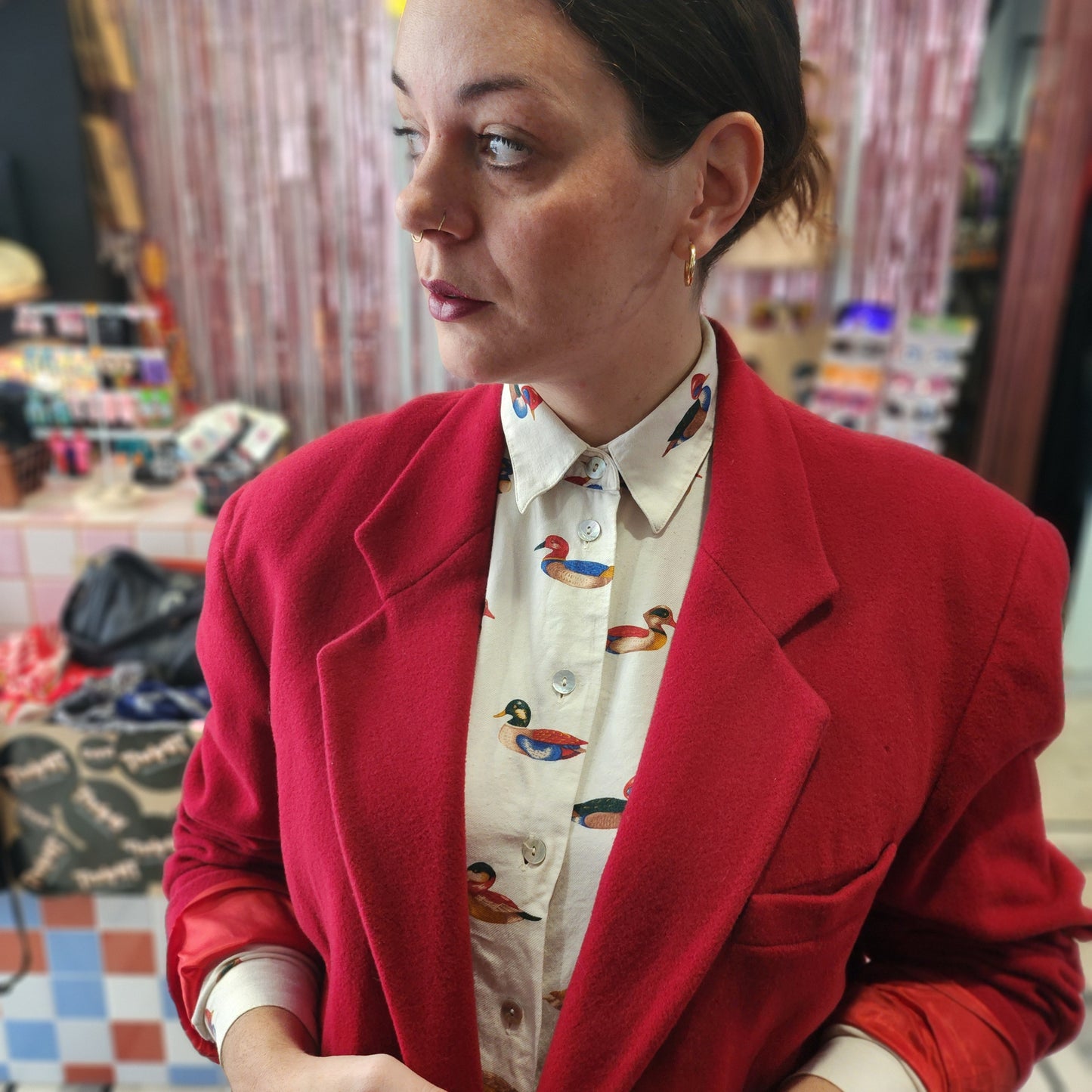 Vintage Felted Blazer
