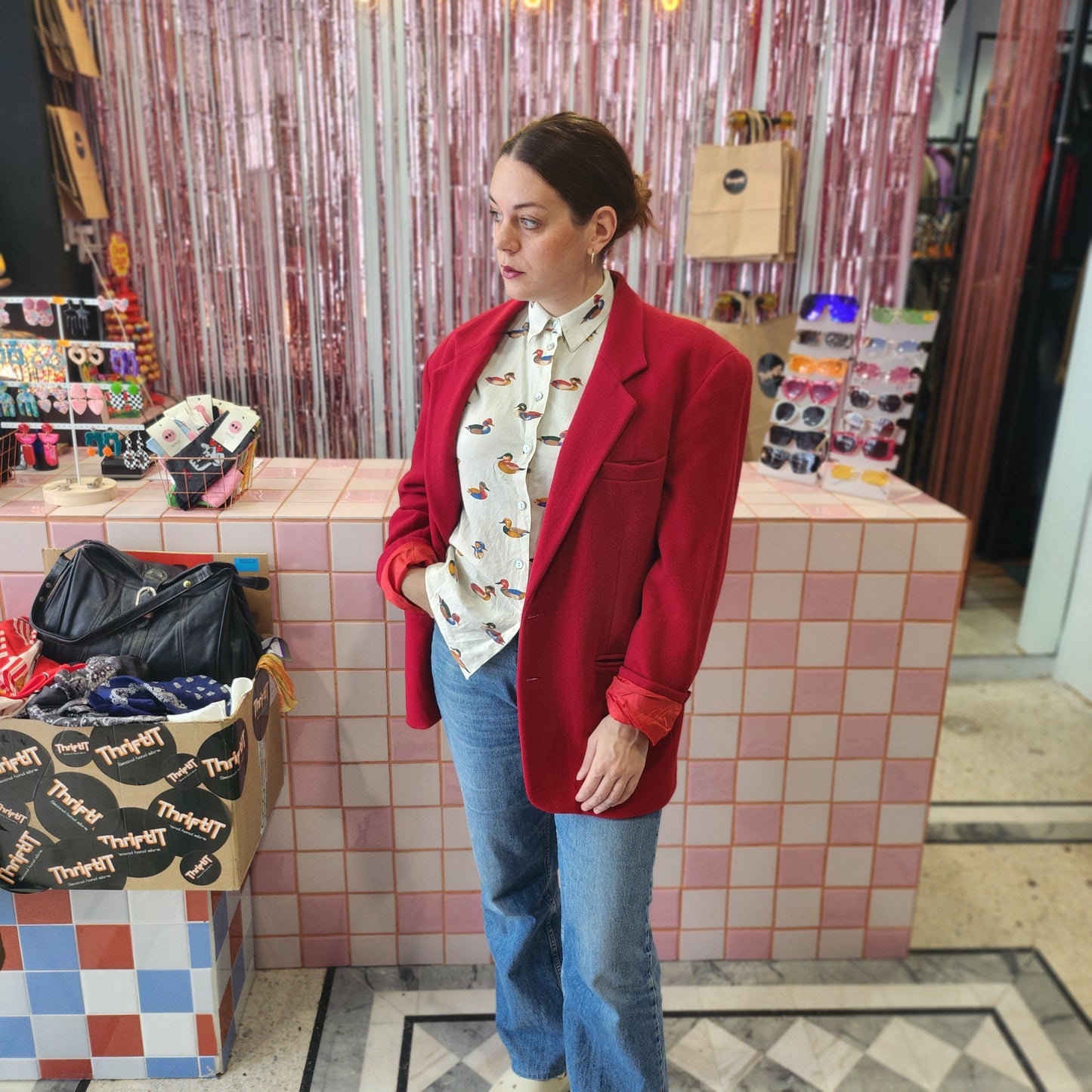 Vintage Felted Blazer