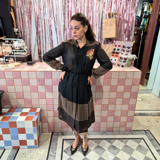 Sheer Vintage Dress