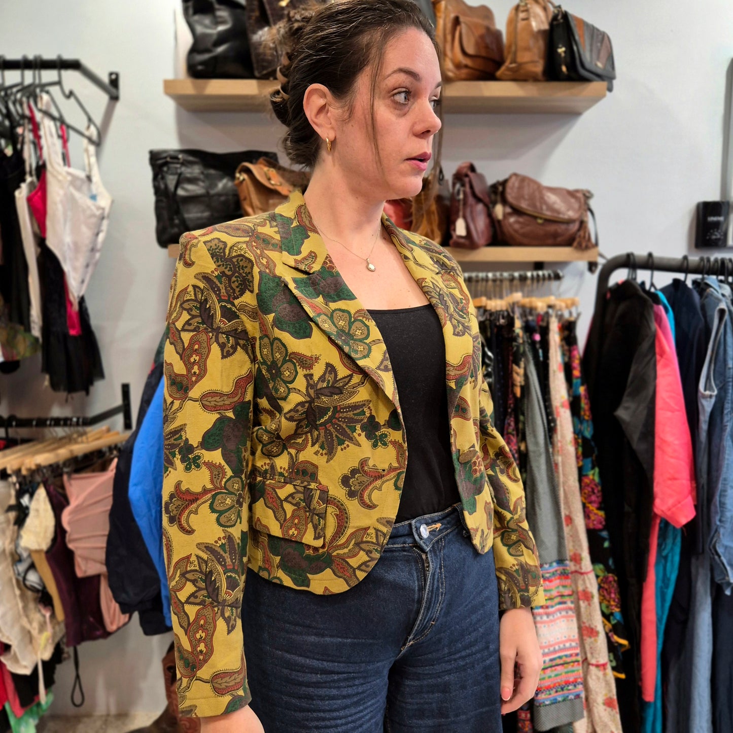 Cropped Vintage Blazer